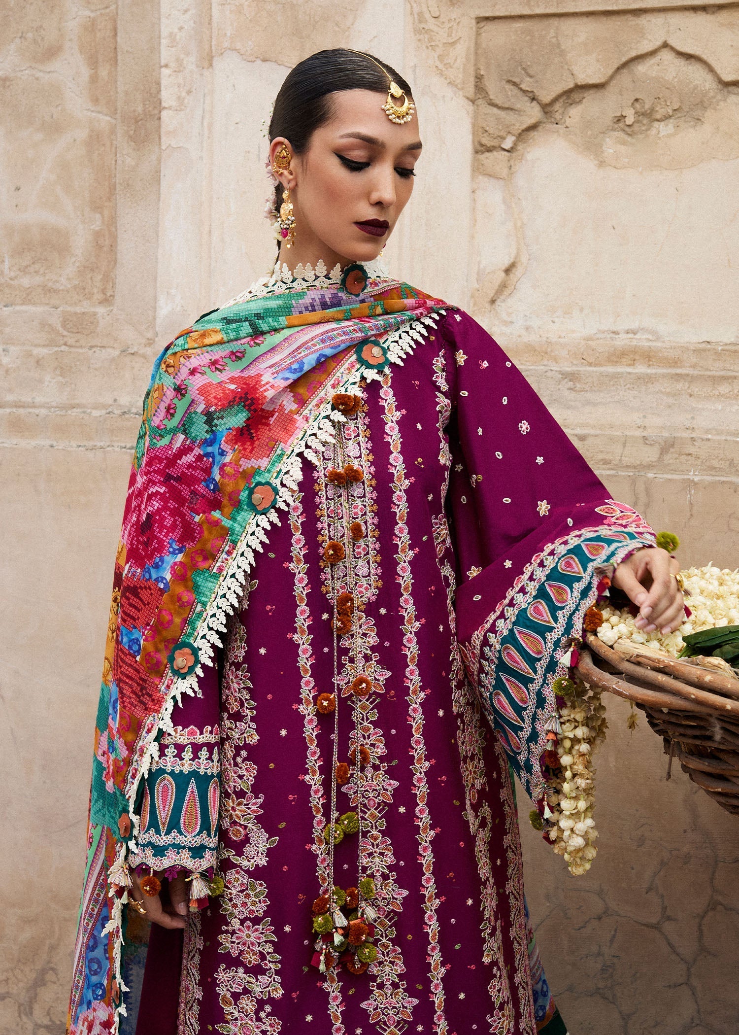 Hussain Rehar | Nirmal SS 25 | Kahei by Hussain Rehar - Designer Dress - Type: Ladies Clothes - Available at Libayah - 100% Original