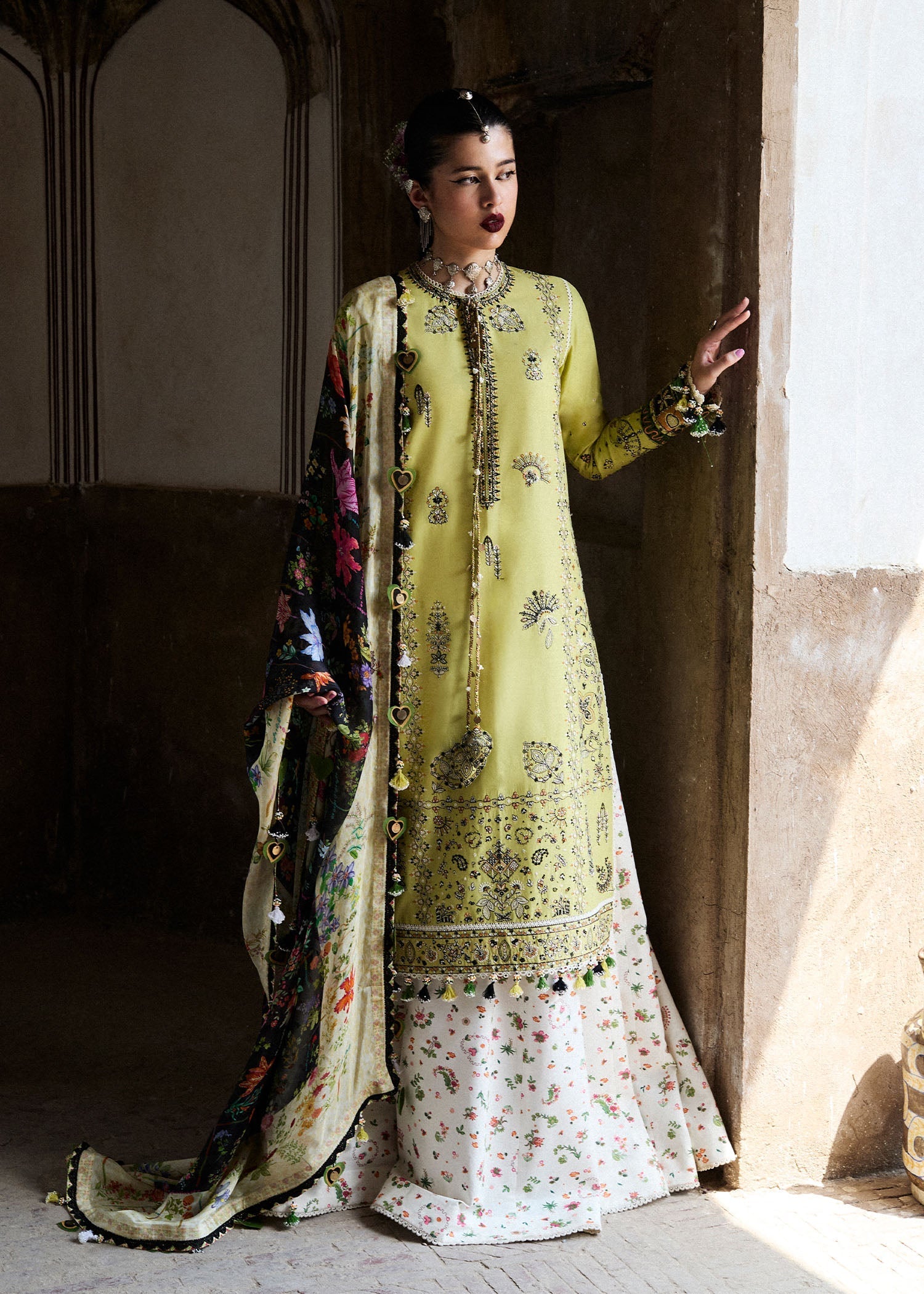 Hussain Rehar | Nirmal SS 25 | Suk by Hussain Rehar - Designer Dress - Type: Ladies Clothes - Available at Libayah - 100% Original