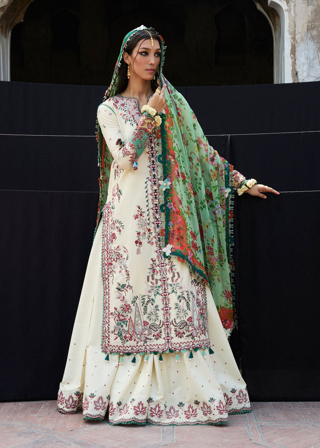 Hussain Rehar | Nirmal SS 25 | Sahil by Hussain Rehar - Designer Dress - Type: Ladies Clothes - Available at Libayah - 100% Original