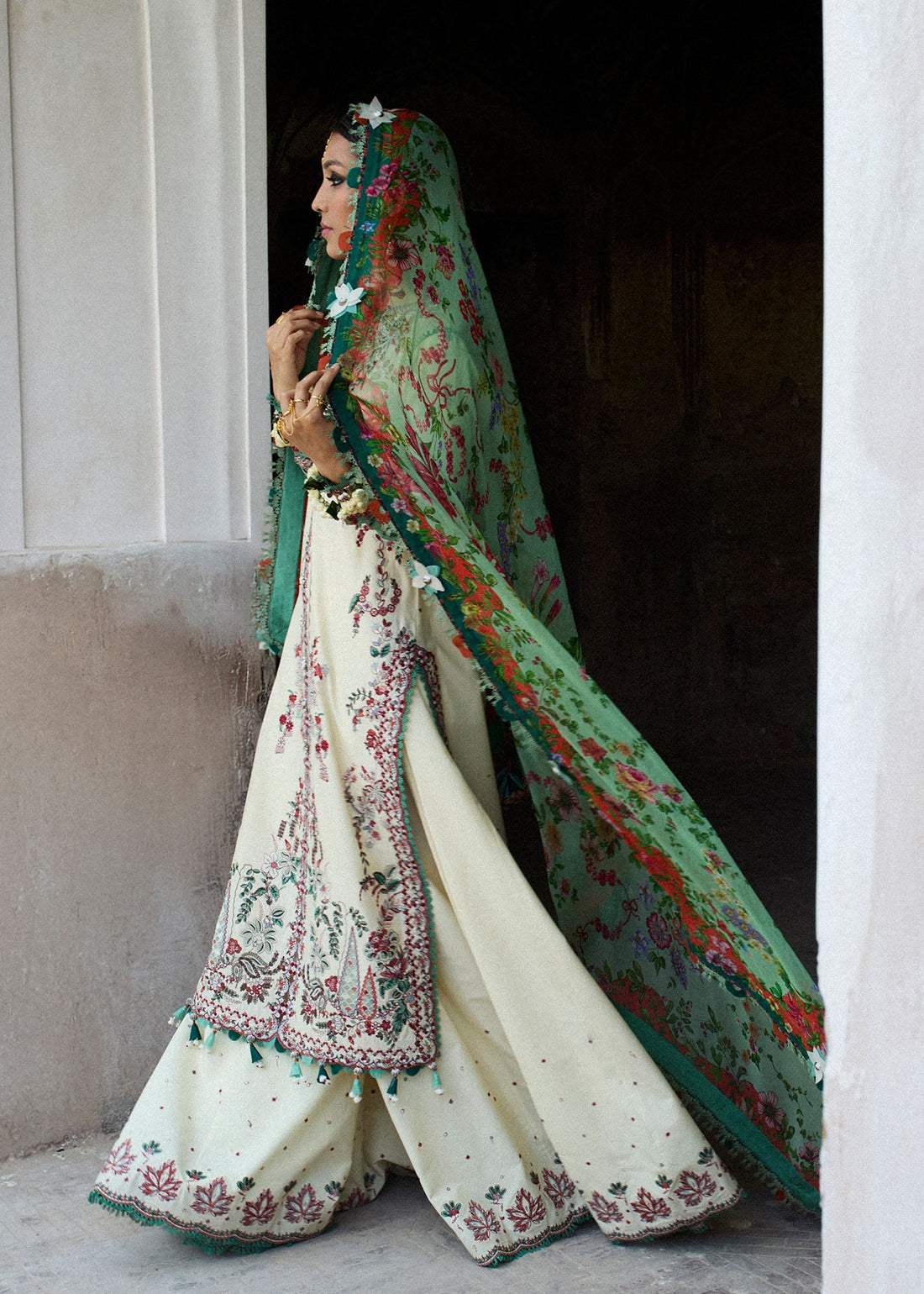 Hussain Rehar | Nirmal SS 25 | Sahil by Hussain Rehar - Designer Dress - Type: Ladies Clothes - Available at Libayah - 100% Original