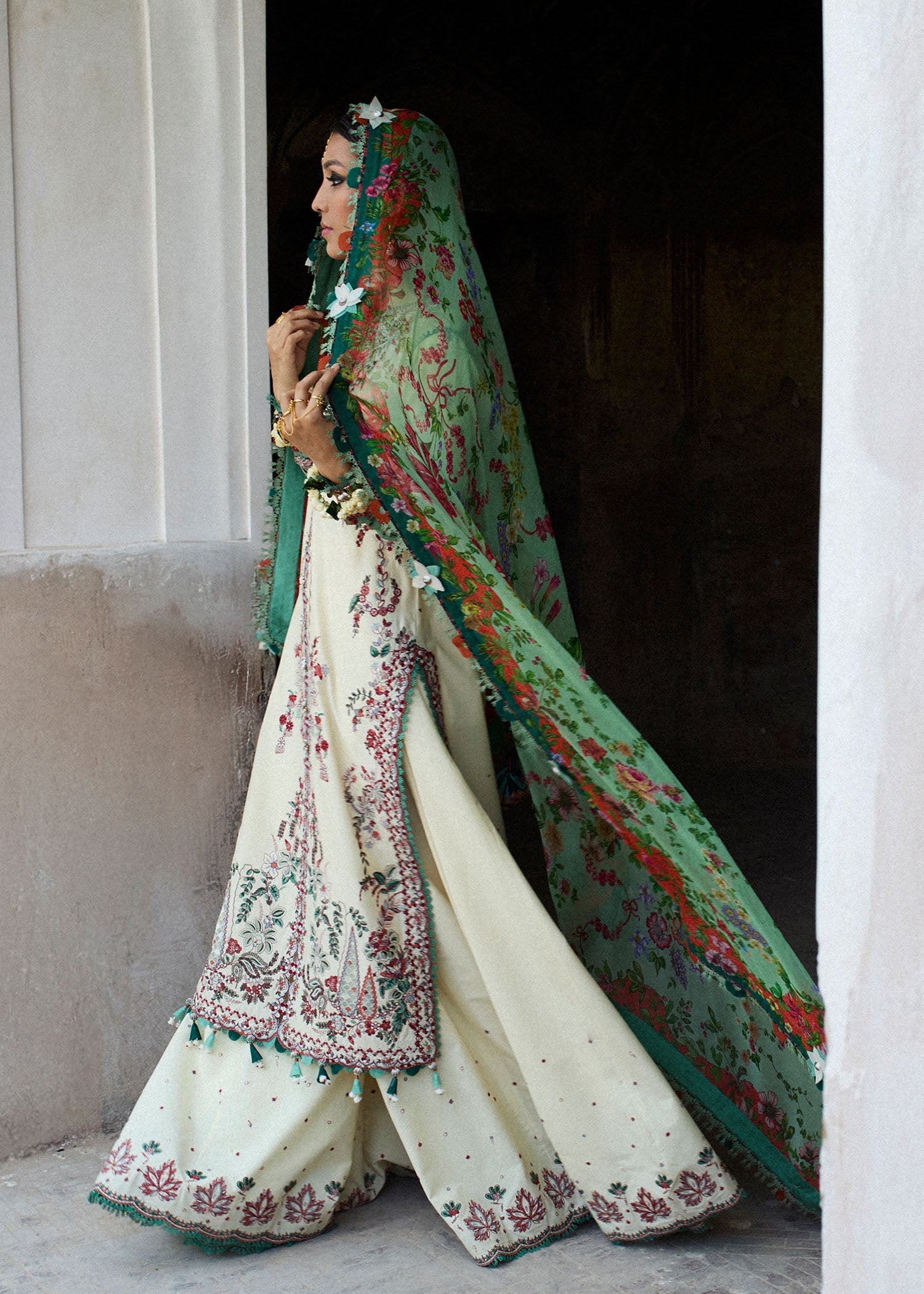 Hussain Rehar | Nirmal SS 25 | Sahil by Hussain Rehar - Designer Dress - Type: Ladies Clothes - Available at Libayah - 100% Original