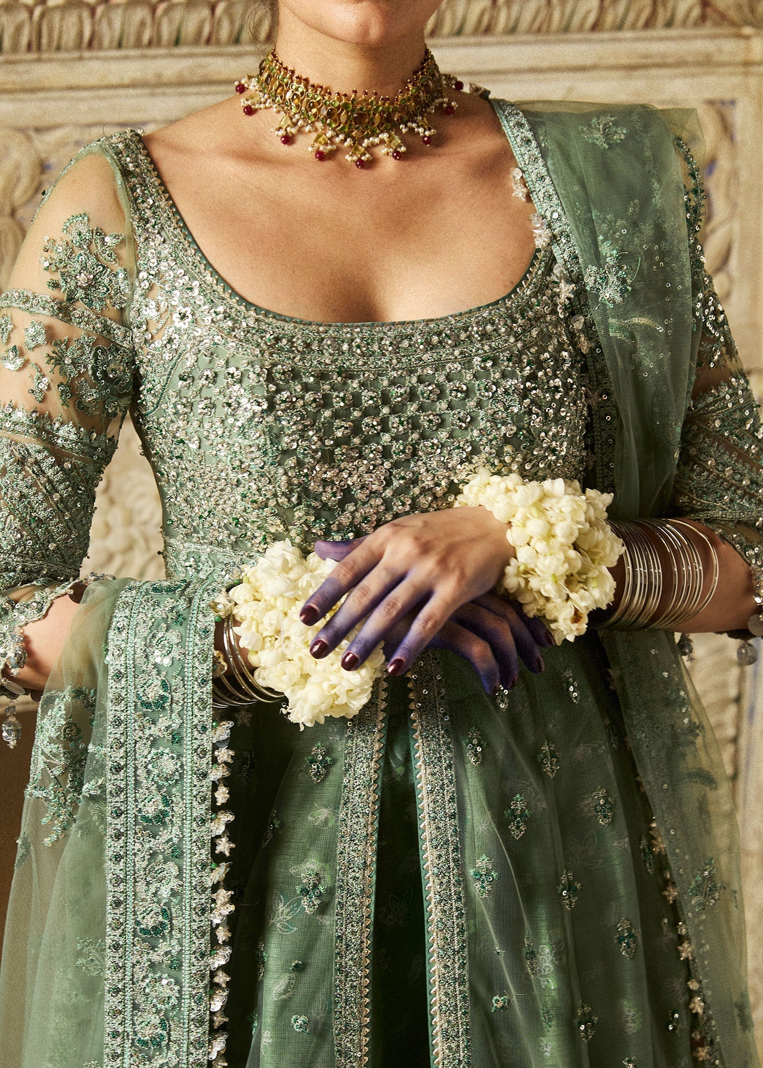 Hussain Rehar | Festive Formals 24 | Parag by Hussain Rehar - Designer Dress - Type: Ladies Clothes - Available at Libayah - 100% Original