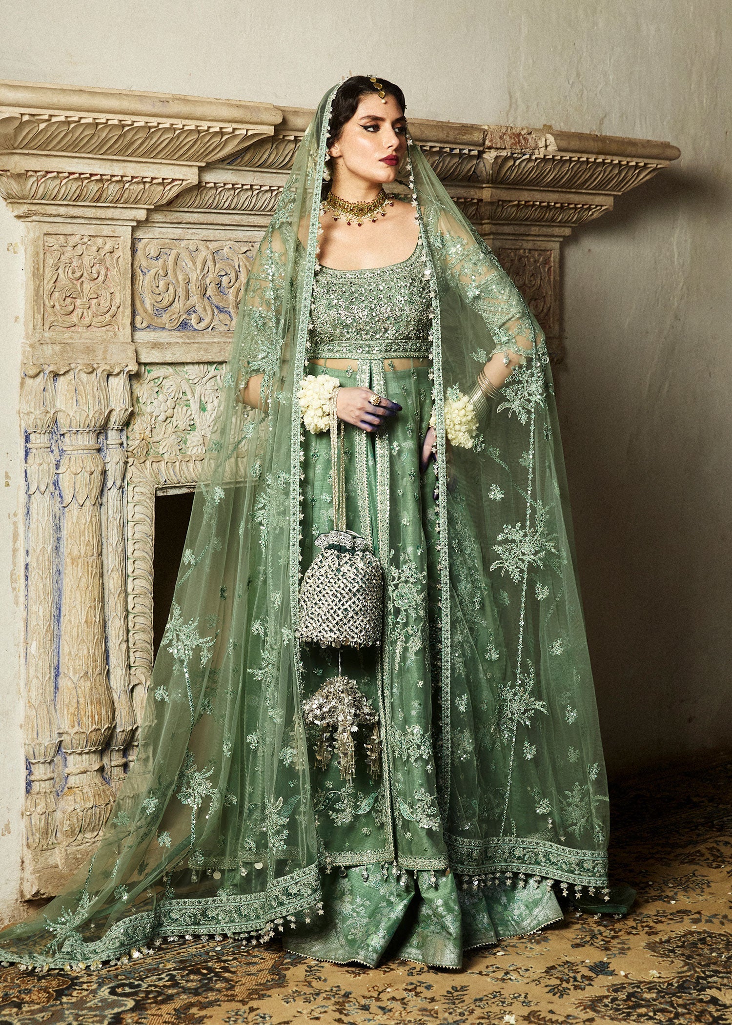 Hussain Rehar | Festive Formals 24 | Parag by Hussain Rehar - Designer Dress - Type: Ladies Clothes - Available at Libayah - 100% Original