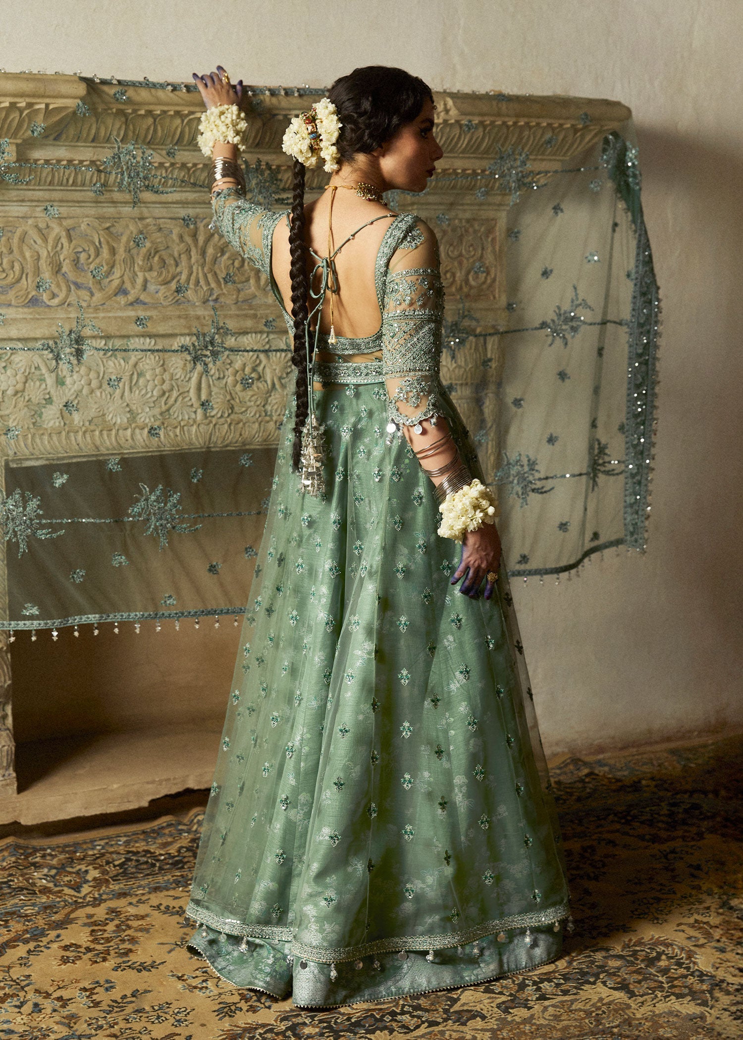 Hussain Rehar | Festive Formals 24 | Parag by Hussain Rehar - Designer Dress - Type: Ladies Clothes - Available at Libayah - 100% Original