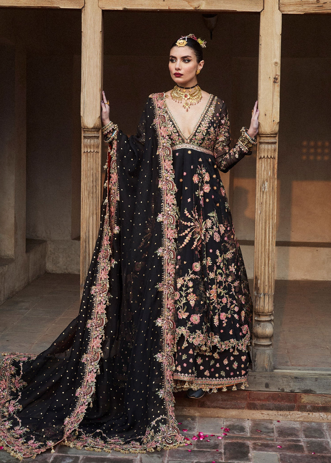 Hussain Rehar | Festive Formals 24 |  Pathaar by Hussain Rehar - Designer Dress - Type: Ladies Clothes - Available at Libayah - 100% Original