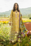 Mushq | Secret Garden Hemline 25 | Faded Sunflower by Mushq - Designer Dress  - Type : Ladies Clothes - Available at Libayah - 100% Original 