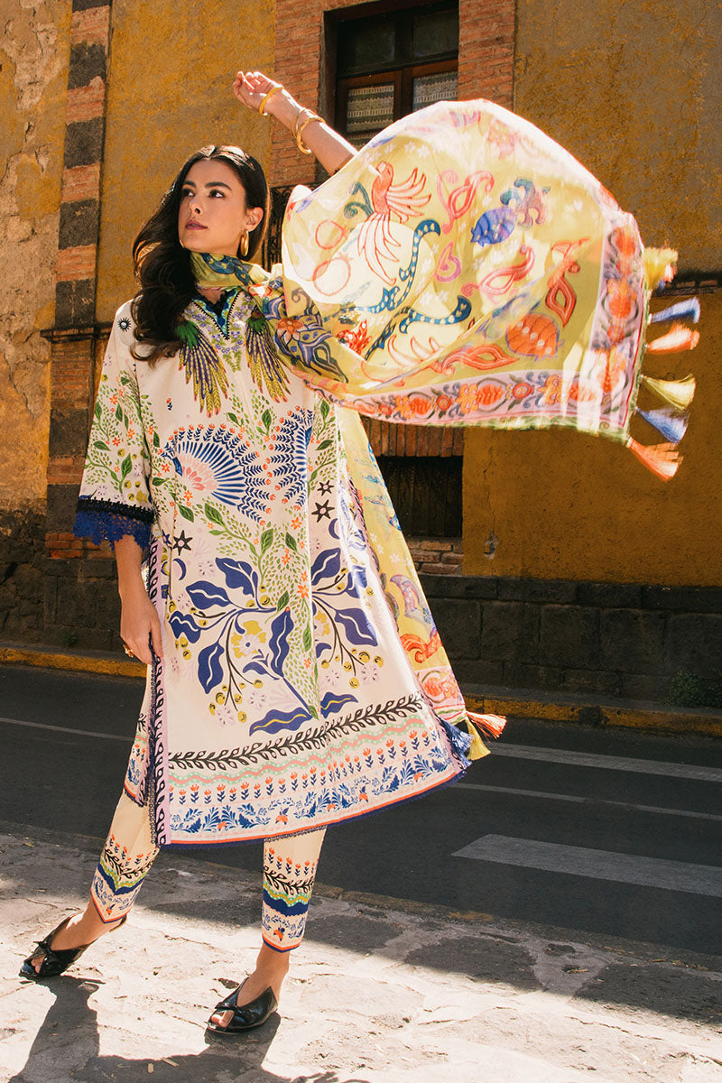 Mushq | La Dolce Hemline Prints 25 | Magnolias by Mushq - Designer Dress - Type: Ladies Clothes - Available at Libayah - 100% Original