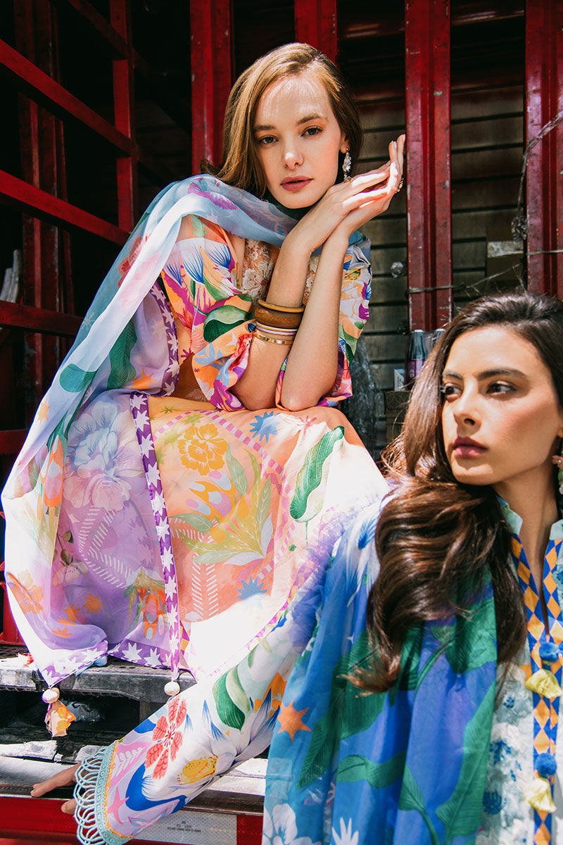Mushq | La Dolce Hemline Prints 25 | Angels Song by Mushq - Designer Dress - Type: Ladies Clothes - Available at Libayah - 100% Original