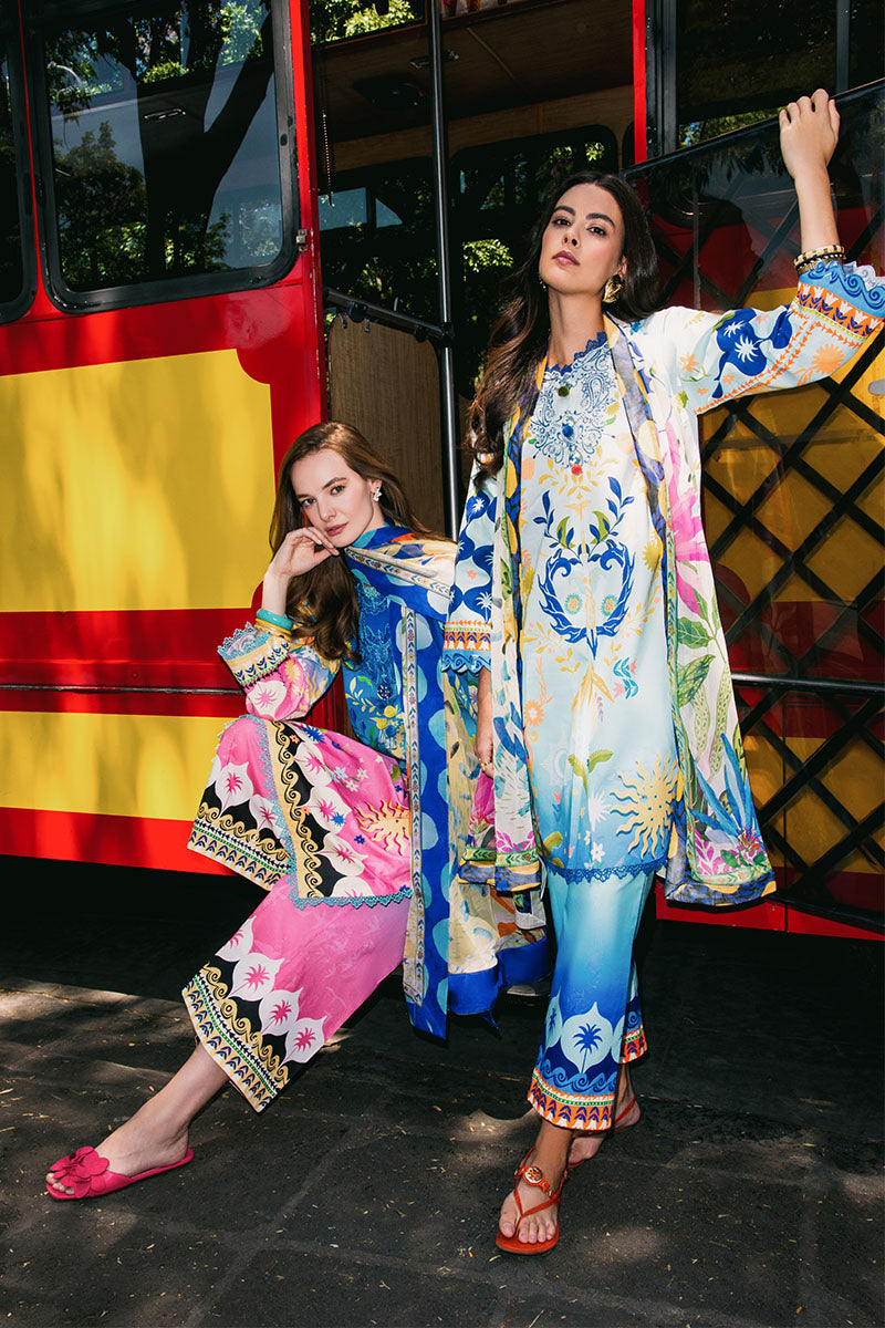 Mushq | La Dolce Hemline Prints 25 | Floral Paradise by Mushq - Designer Dress - Type: Ladies Clothes - Available at Libayah - 100% Original