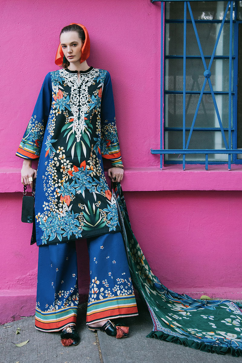 Mushq | La Dolce Hemline Prints 25 | Life of Irises by Mushq - Designer Dress - Type: Ladies Clothes - Available at Libayah - 100% Original