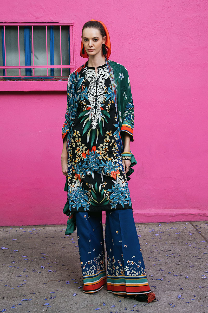Mushq | La Dolce Hemline Prints 25 | Life of Irises by Mushq - Designer Dress - Type: Ladies Clothes - Available at Libayah - 100% Original