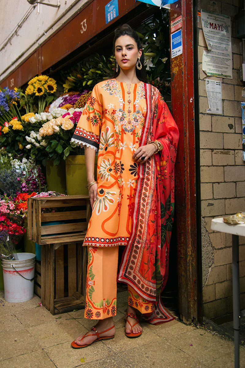 Mushq | La Dolce Hemline Prints 25 | Doves of Garden by Mushq - Designer Dress - Type: Ladies Clothes - Available at Libayah - 100% Original