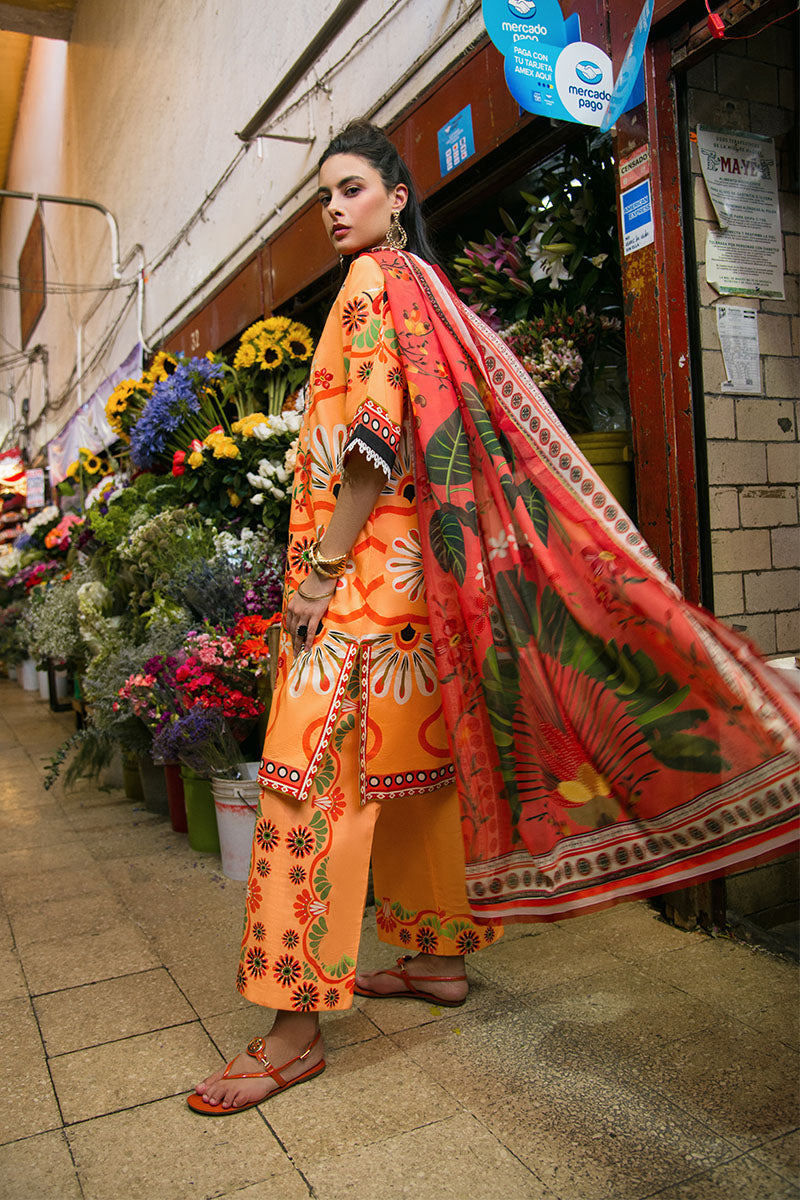 Mushq | La Dolce Hemline Prints 25 | Doves of Garden by Mushq - Designer Dress - Type: Ladies Clothes - Available at Libayah - 100% Original