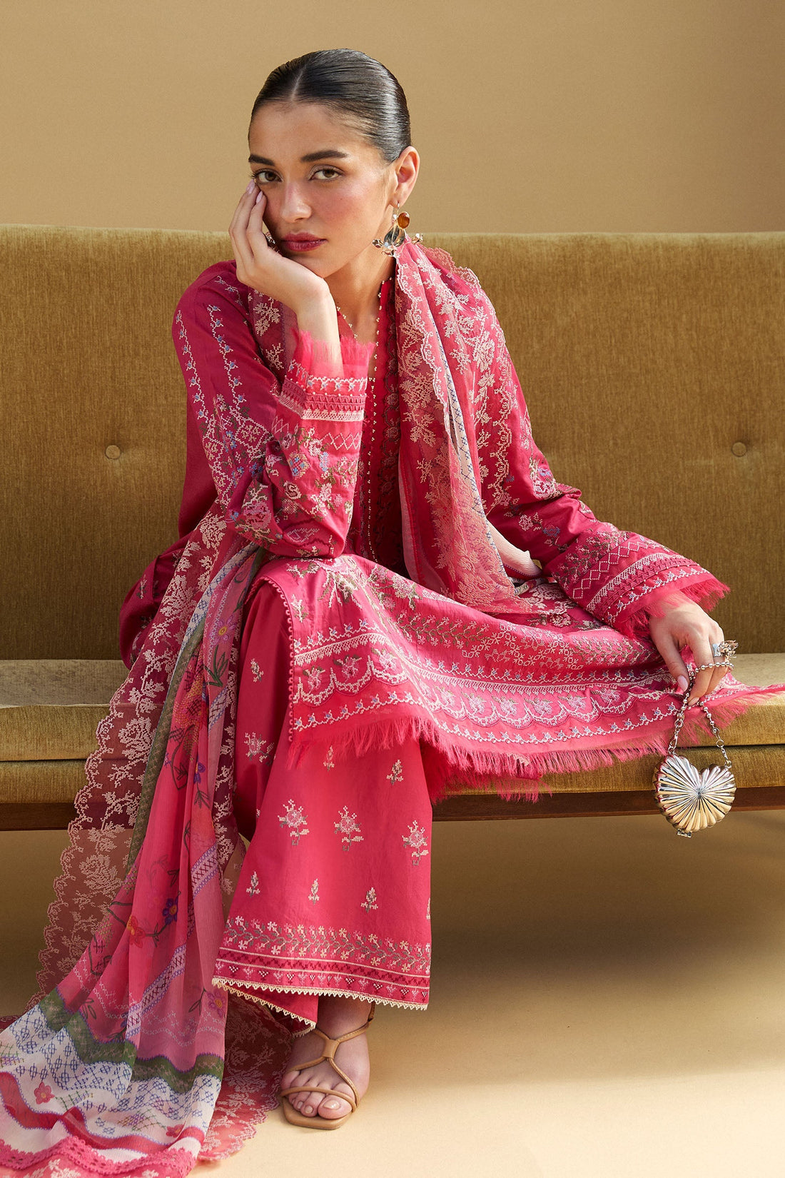 Zara Shahjahan | Satori 25 | Hikari-7A by Zara Shahjahan - Designer Dress - Type: Ladies Clothes - Available at Libayah - 100% Original