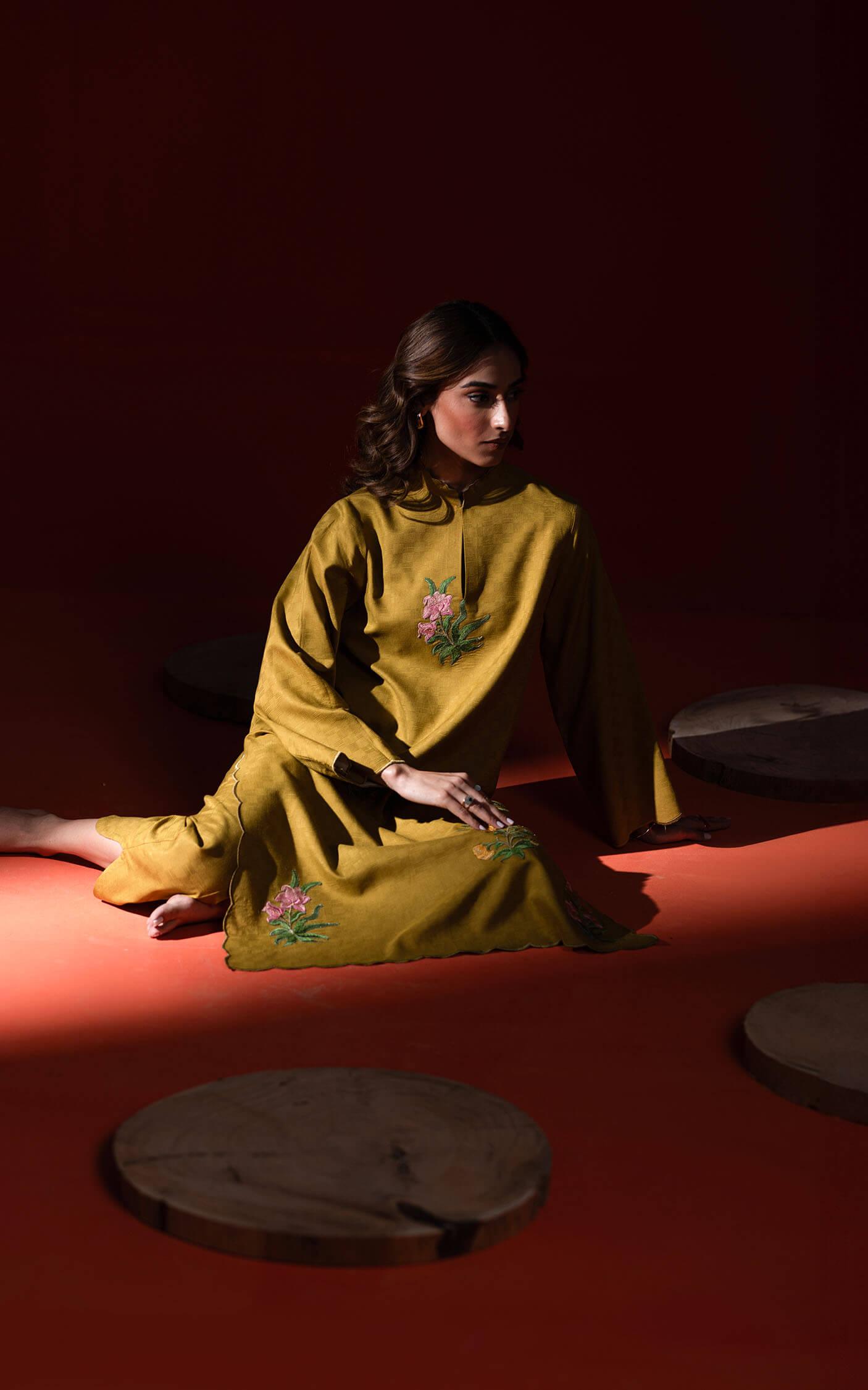 Asifa and Nabeel | Basic Pret 24 | Honey Comb by Asifa and Nabeel - Designer Dress - Type: Ladies Clothes - Available at Libayah - 100% Original