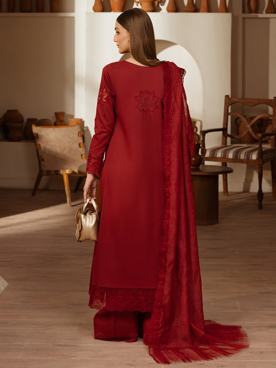Mahnur | Florence Luxury Lawn 25 | HOORAIN by Mahnur - Designer Dress - Type: Ladies Clothes - Available at Libayah - 100% Original