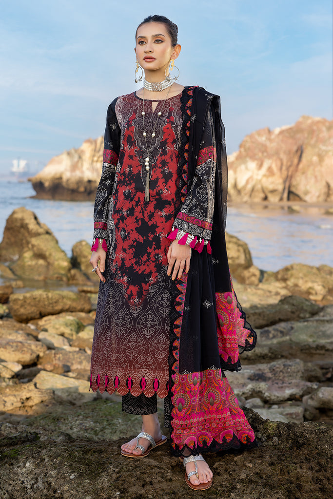 Charizma | Print Melody Vol 3 | PM4-19 by Charizma - Designer Dress - Type: Ladies Clothes - Available at Libayah - 100% Original