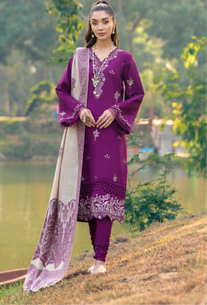 Humdum | Onora Winter 24 | New   Onora - D03 by Humdum - Designer Dress - Type: Ladies Clothes - Available at Libayah - 100% Original