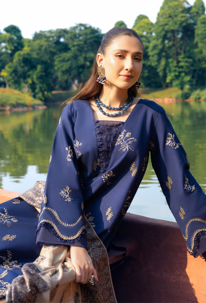 Humdum | Onora Winter 24 |  Onora - D08 by Humdum - Designer Dress - Type: Ladies Clothes - Available at Libayah - 100% Original