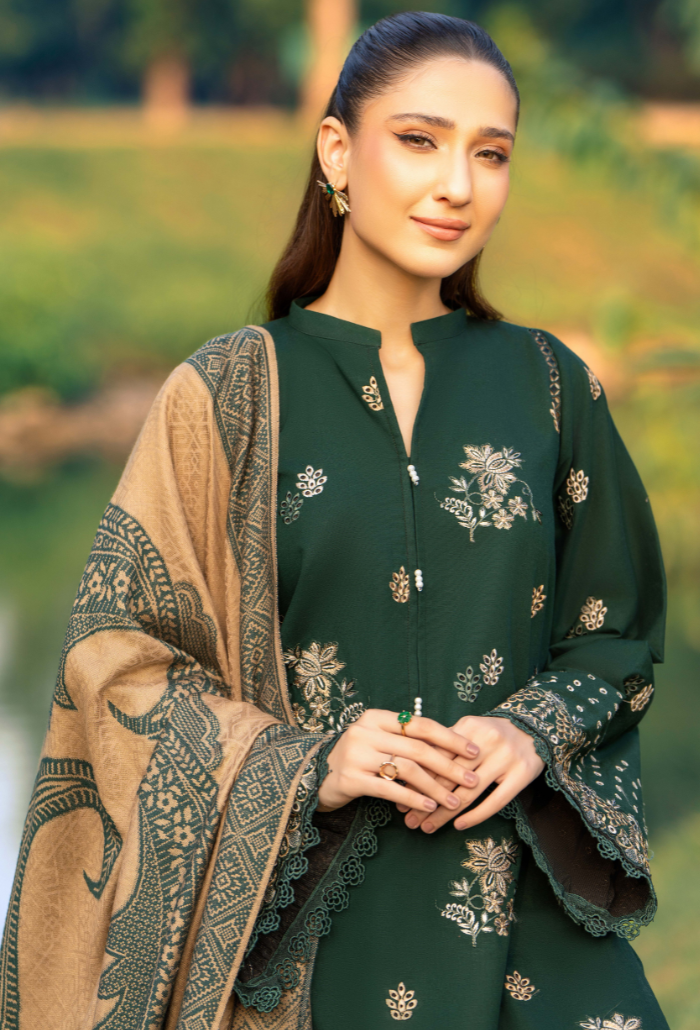 Humdum | Onora Winter 24 |  Onora - D01 by HumDum - Designer Dress - Type: Ladies Clothes - Available at Libayah - 100% Original