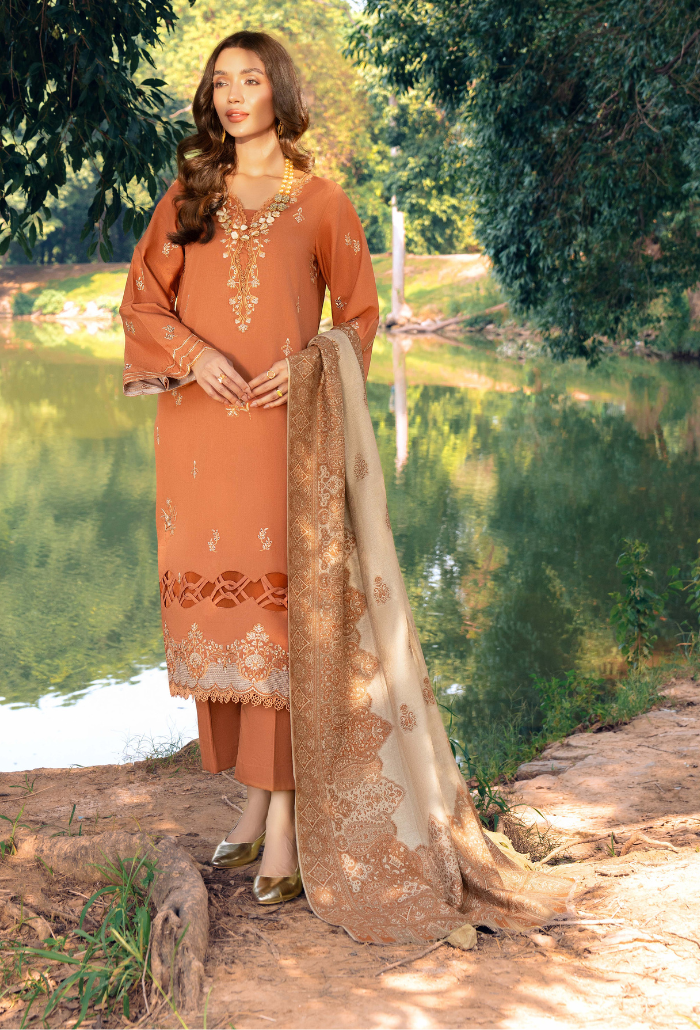 Humdum | Onora Winter 24 |  Onora - D04 by HumDum - Designer Dress - Type: Ladies Clothes - Available at Libayah - 100% Original