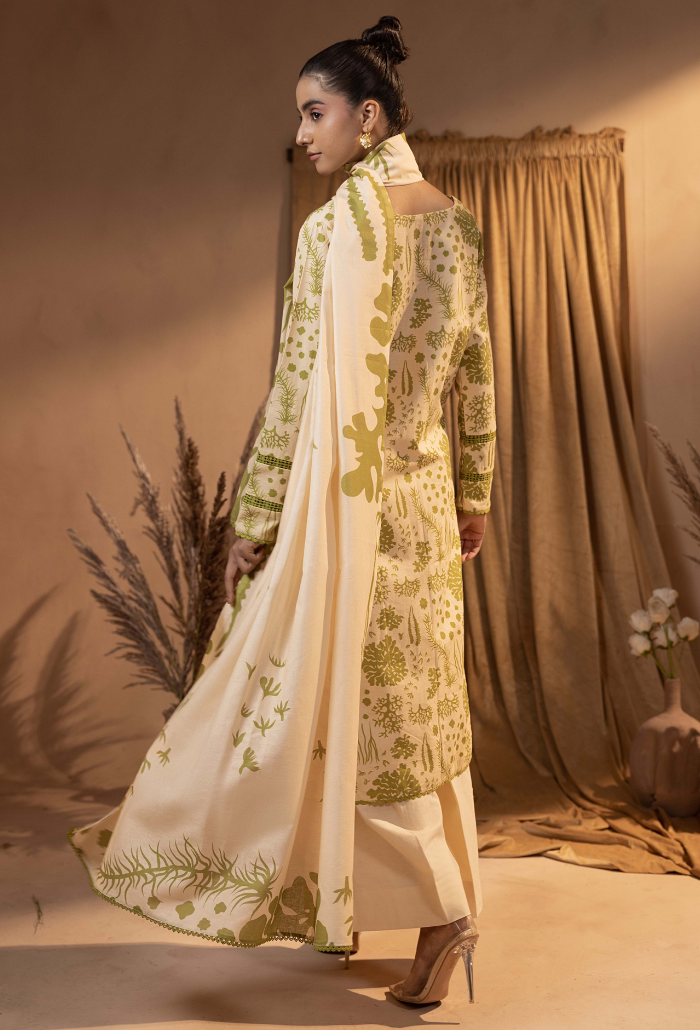 Humdum | Raya Khaddar |  Raya - D07 by Humdum - Designer Dress - Type: Ladies Clothes - Available at Libayah - 100% Original