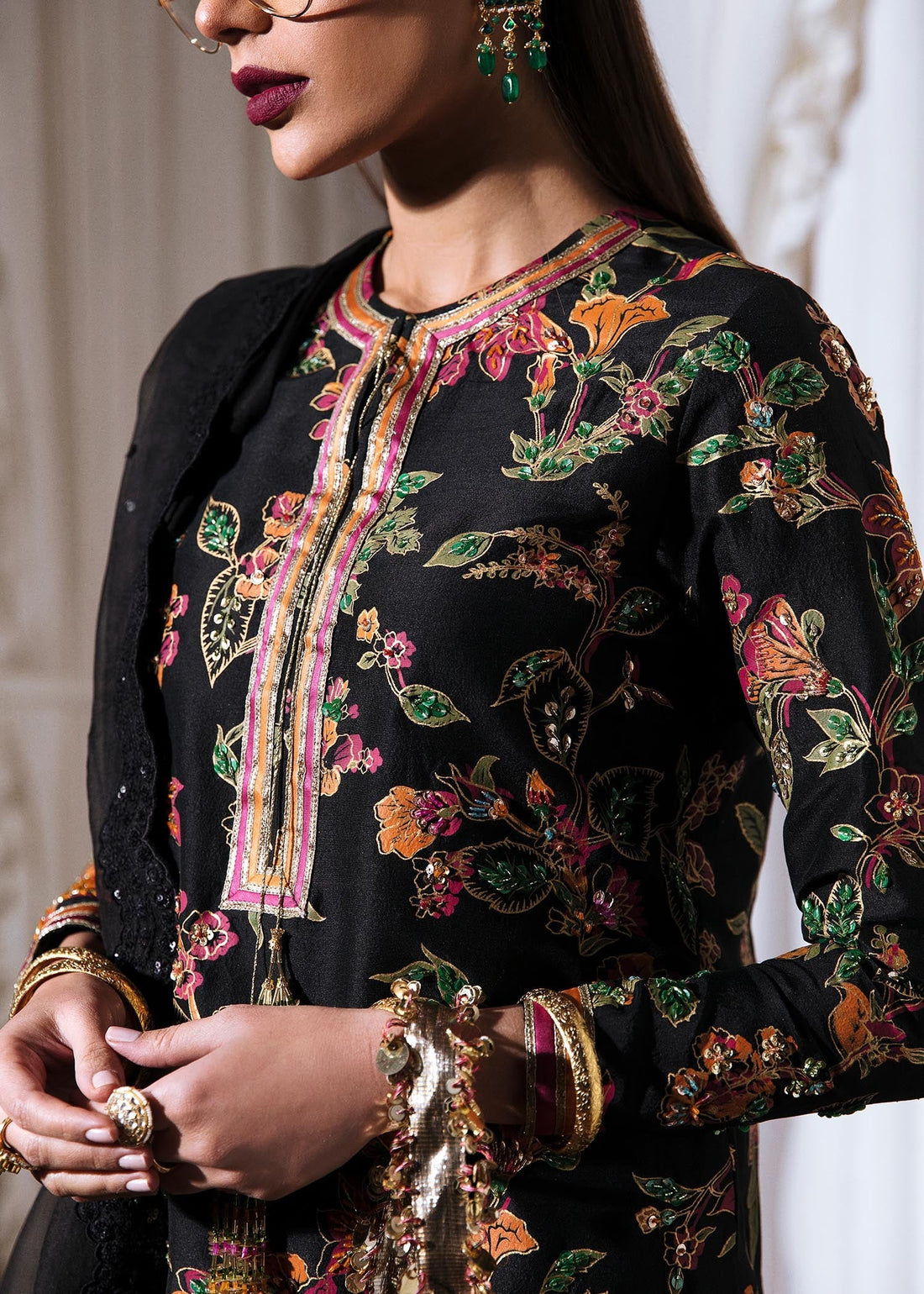 Hussain Rehar | Basic Not Basic |  Inky by Hussain Rehar - Designer Dress - Type: Ladies Clothes - Available at Libayah - 100% Original