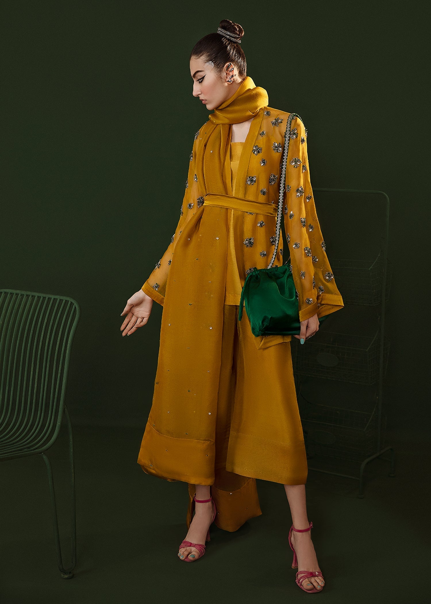Hussain Rehar | Basic Not Basic |  Holly Hock by Hussain Rehar - Designer Dress - Type: Ladies Clothes - Available at Libayah - 100% Original