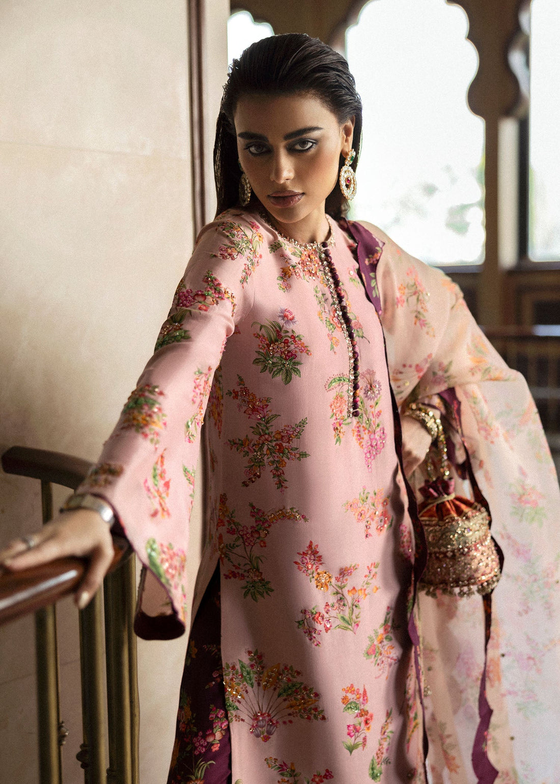 Hussain Rehar | Basic Not Basic |   Damask by Hussain Rehar - Designer Dress - Type: Ladies Clothes - Available at Libayah - 100% Original