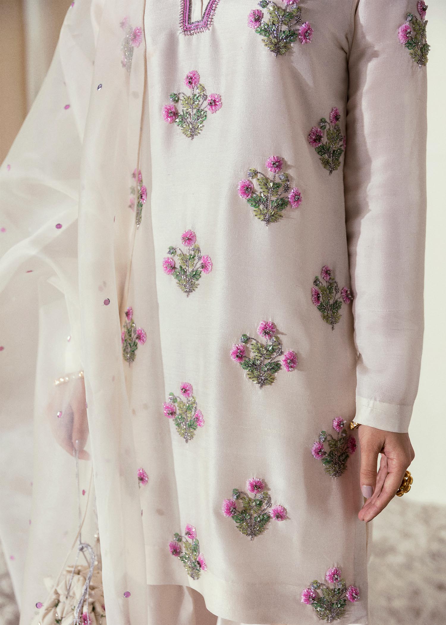 Hussain Rehar | Basic Not Basic |  CONIFER by Hussain Rehar - Designer Dress - Type: Ladies Clothes - Available at Libayah - 100% Original