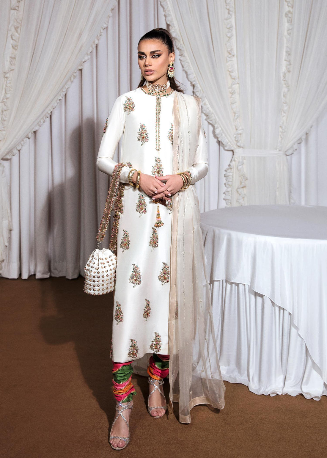 Hussain Rehar | Basic Not Basic |  Blanc by Hussain Rehar - Designer Dress - Type: Ladies Clothes - Available at Libayah - 100% Original