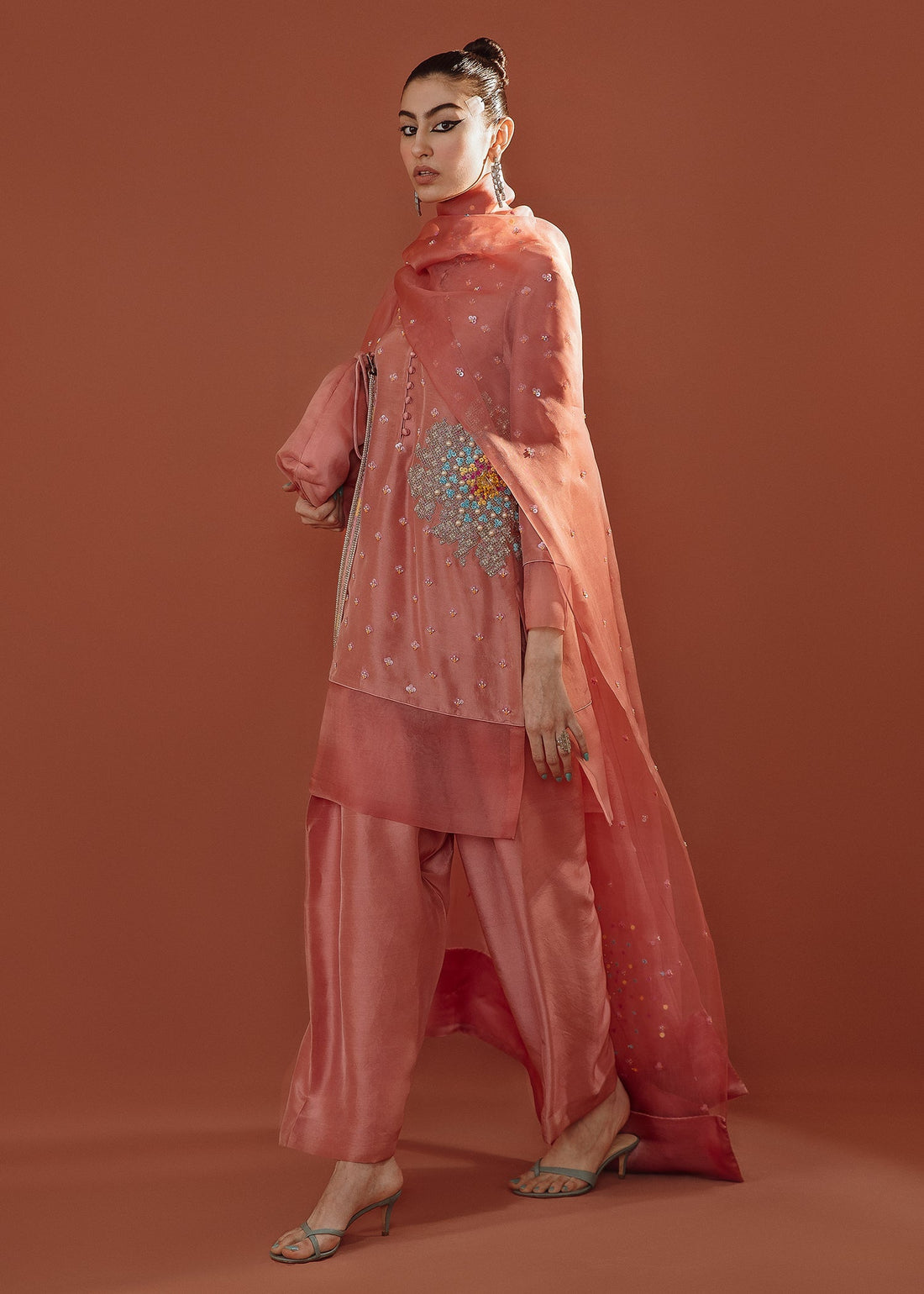 Hussain Rehar | Basic Not Basic |  Peony by Hussain Rehar - Designer Dress - Type: Ladies Clothes - Available at Libayah - 100% Original