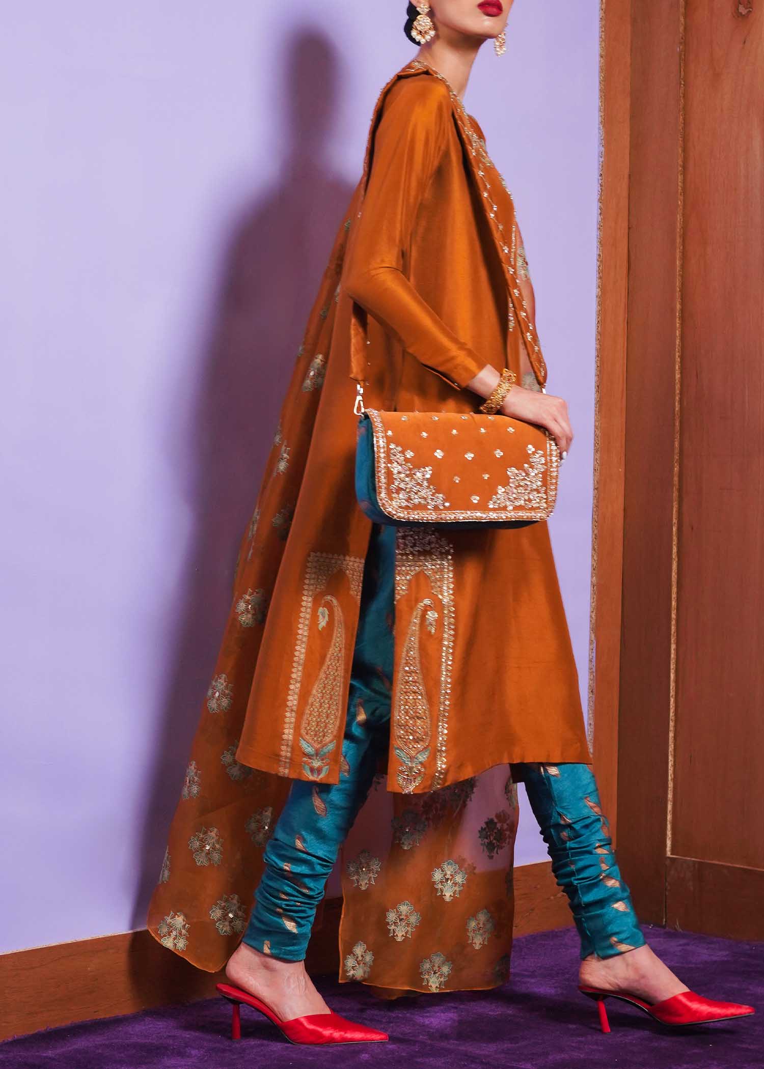Hussain Rehar | Basic Not Basic |  Gilt by Hussain Rehar - Designer Dress - Type: Ladies Clothes - Available at Libayah - 100% Original