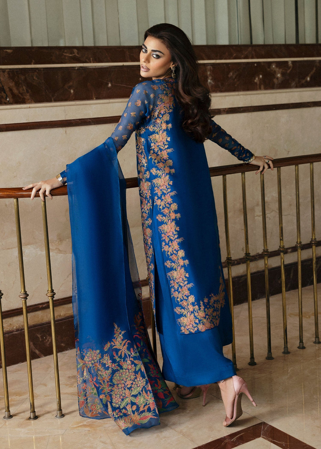 Hussain Rehar | Basic Not Basic |   Serene by Hussain Rehar - Designer Dress - Type: Ladies Clothes - Available at Libayah - 100% Original
