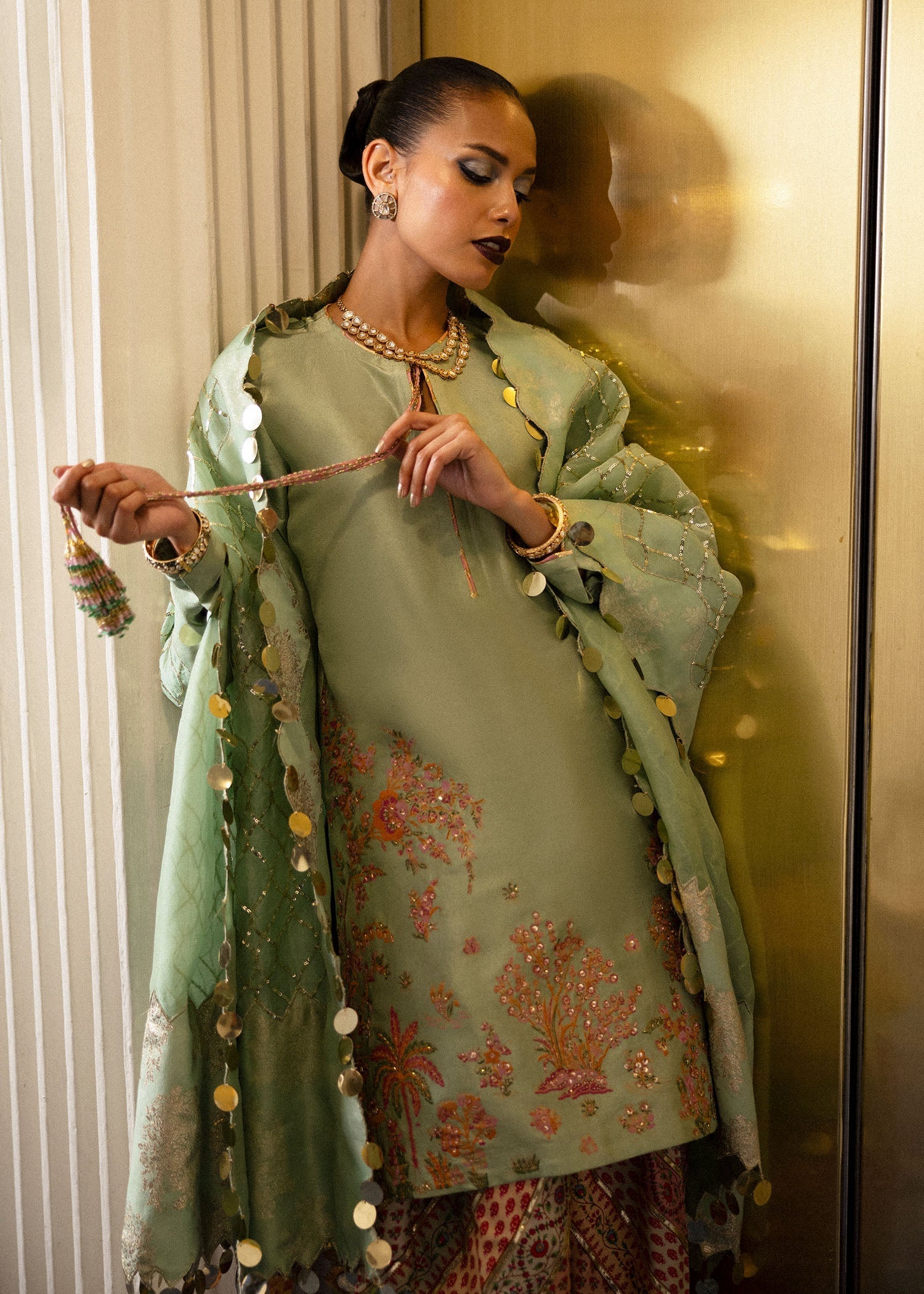 Hussain Rehar | Basic Not Basic |  Viridity by Hussain Rehar - Designer Dress - Type: Ladies Clothes - Available at Libayah - 100% Original