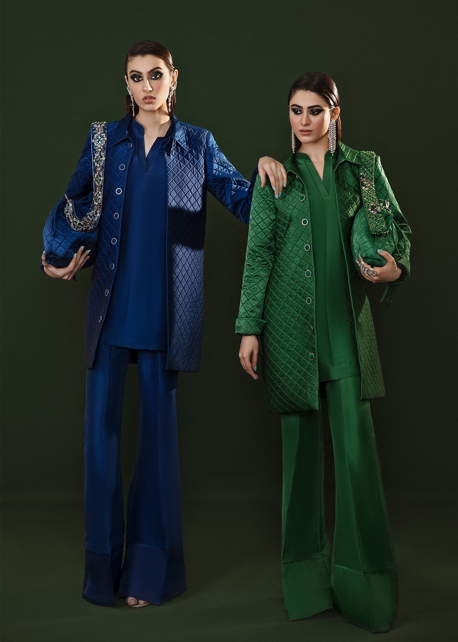 Hussain Rehar | Basic Not Basic |  Crocus by Hussain Rehar - Designer Dress - Type: Ladies Clothes - Available at Libayah - 100% Original