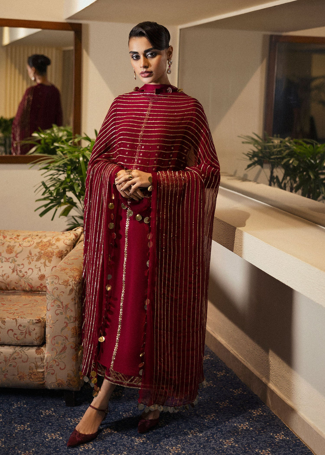 Hussain Rehar | Basic Not Basic |   Mulbery by Hussain Rehar - Designer Dress - Type: Ladies Clothes - Available at Libayah - 100% Original
