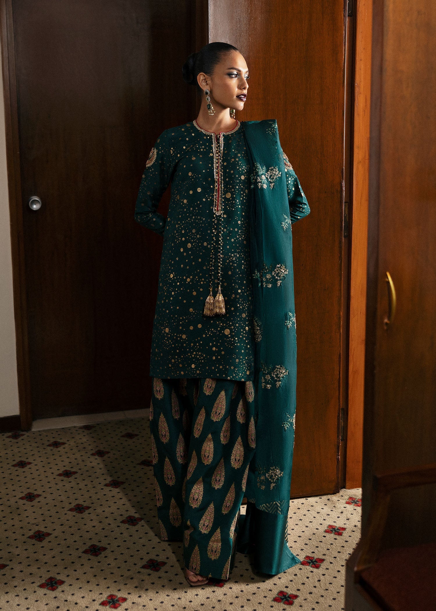 Hussain Rehar | Basic Not Basic | Verdure by Hussain Rehar - Designer Dress - Type: Ladies Clothes - Available at Libayah - 100% Original