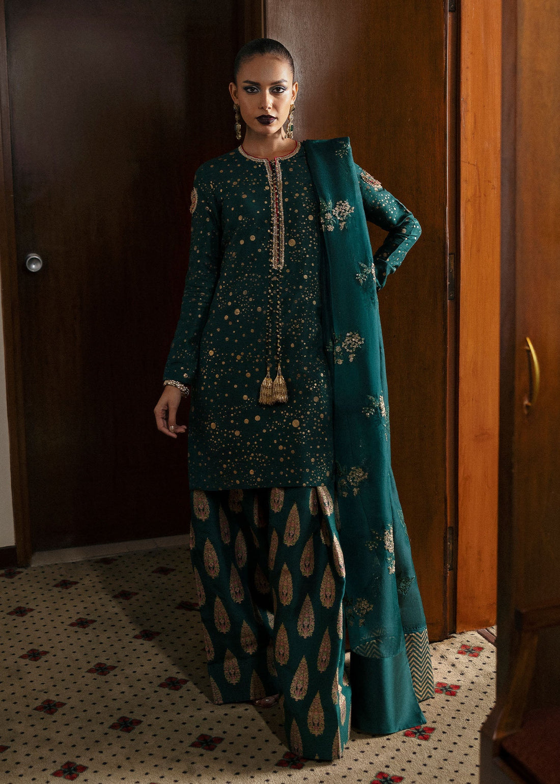 Hussain Rehar | Basic Not Basic | Verdure by Hussain Rehar - Designer Dress - Type: Ladies Clothes - Available at Libayah - 100% Original