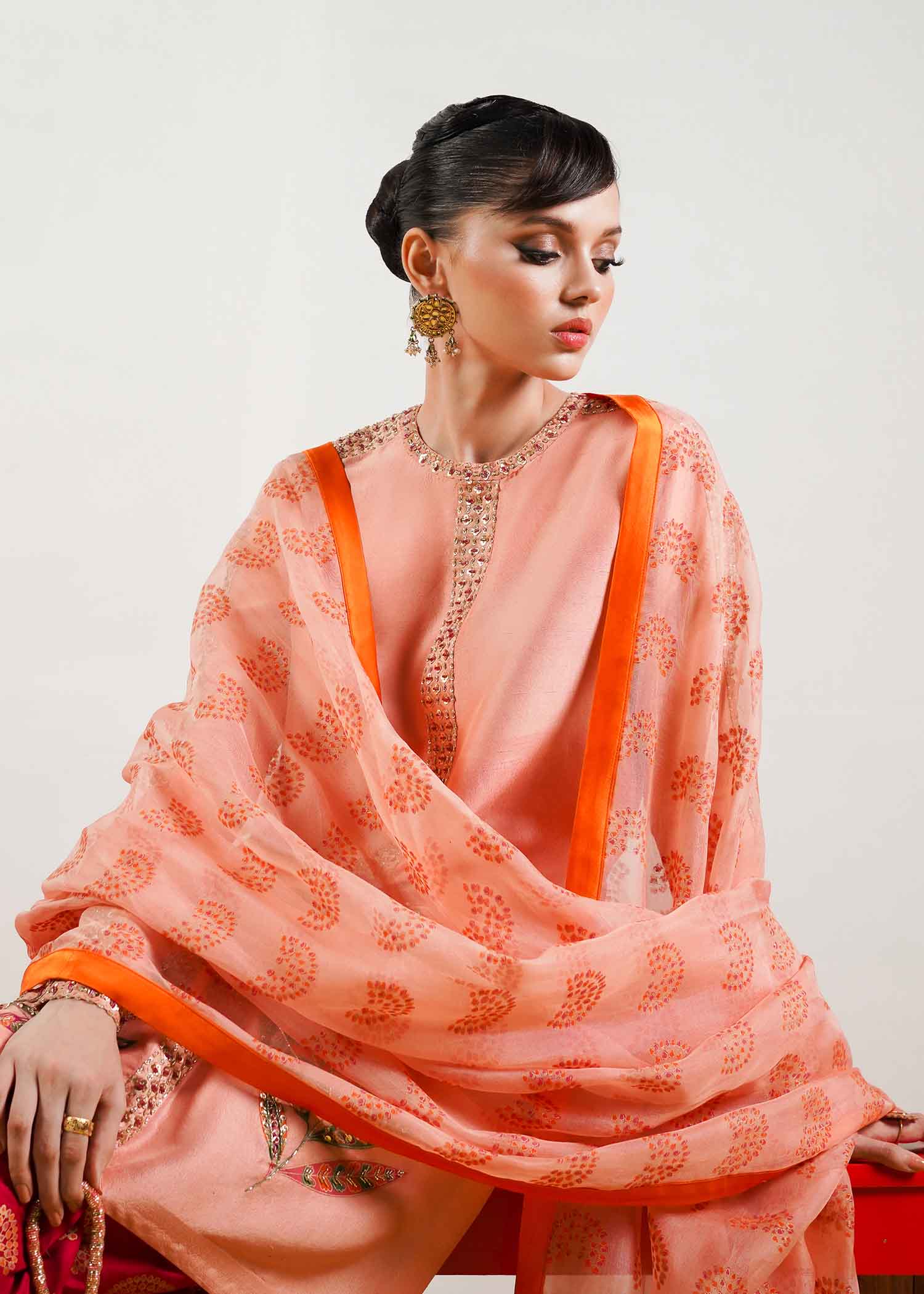Hussain Rehar | Basic Not Basic |  Blush by Hussain Rehar - Designer Dress - Type: Ladies Clothes - Available at Libayah - 100% Original