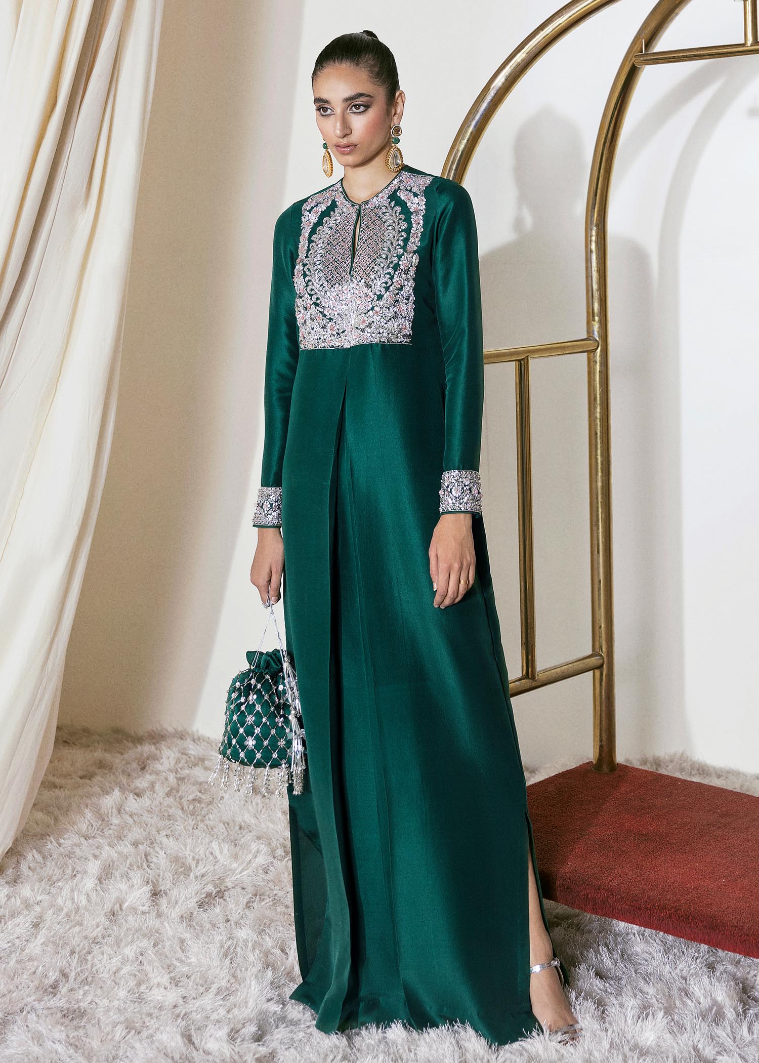 Hussain Rehar | Basic Not Basic |  YARROW by Hussain Rehar - Designer Dress - Type: Ladies Clothes - Available at Libayah - 100% Original