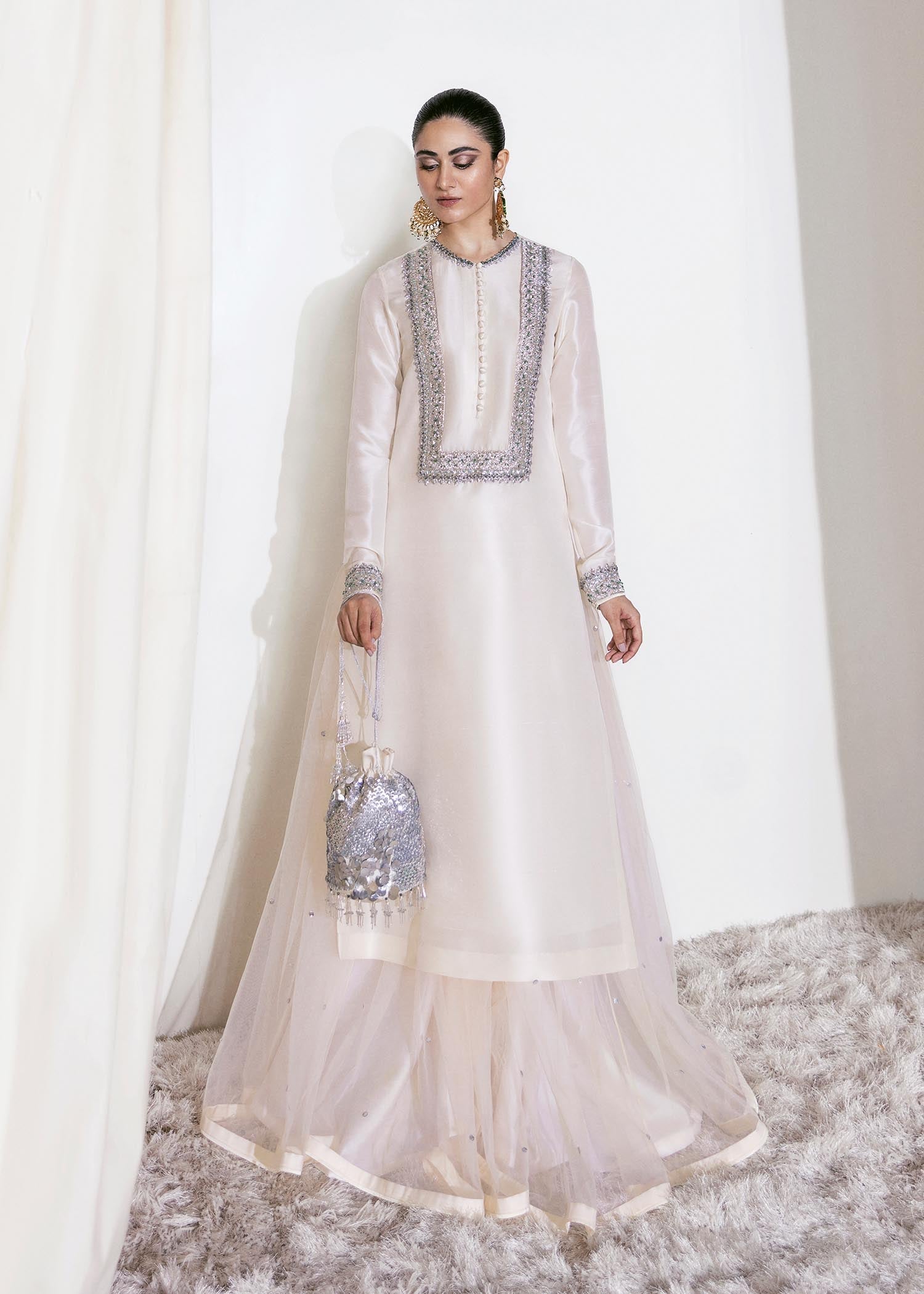 Hussain Rehar | Basic Not Basic | VELA by Hussain Rehar - Designer Dress - Type: Ladies Clothes - Available at Libayah - 100% Original