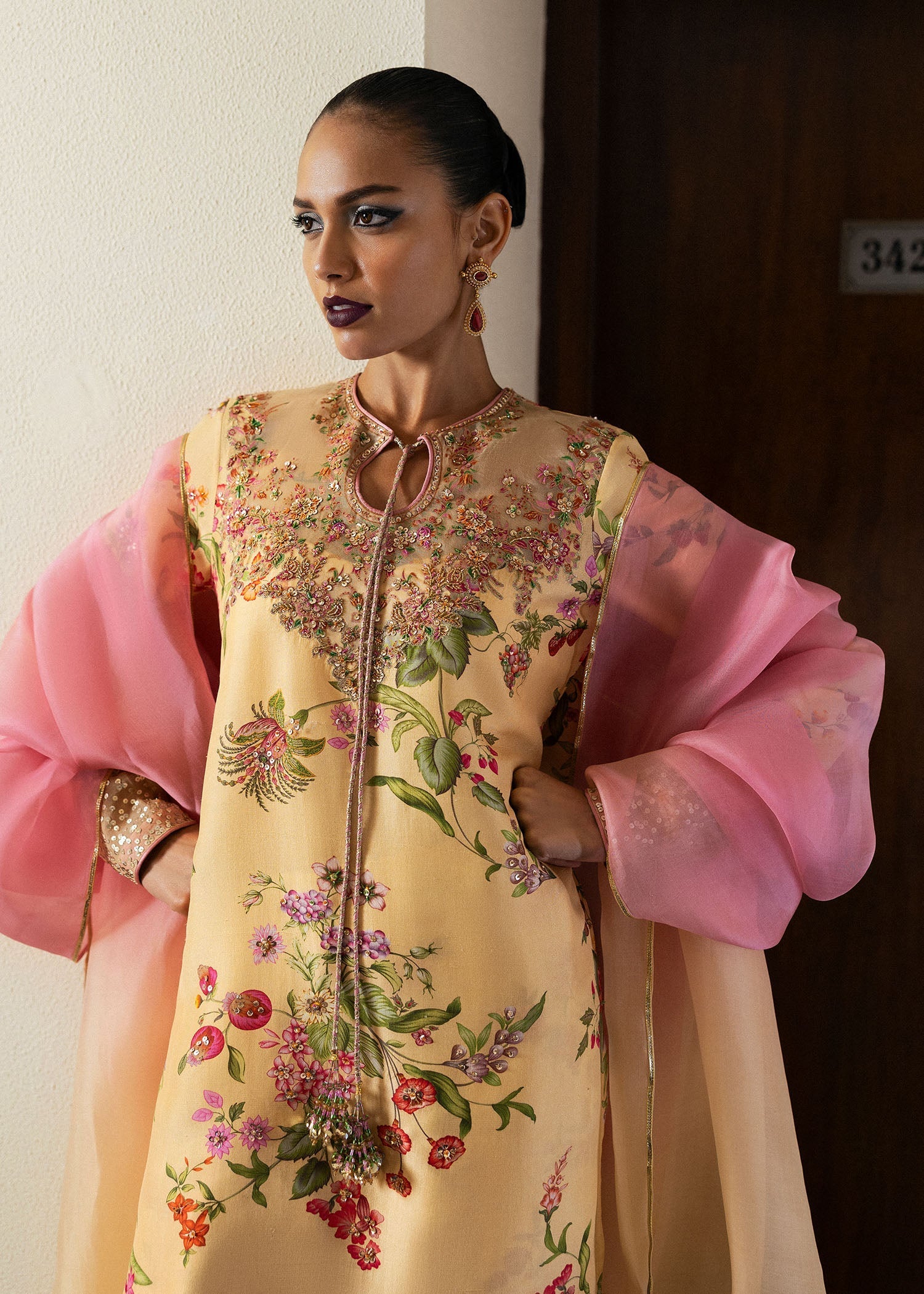 Hussain Rehar | Basic Not Basic |  Asher by Hussain Rehar - Designer Dress - Type: Ladies Clothes - Available at Libayah - 100% Original