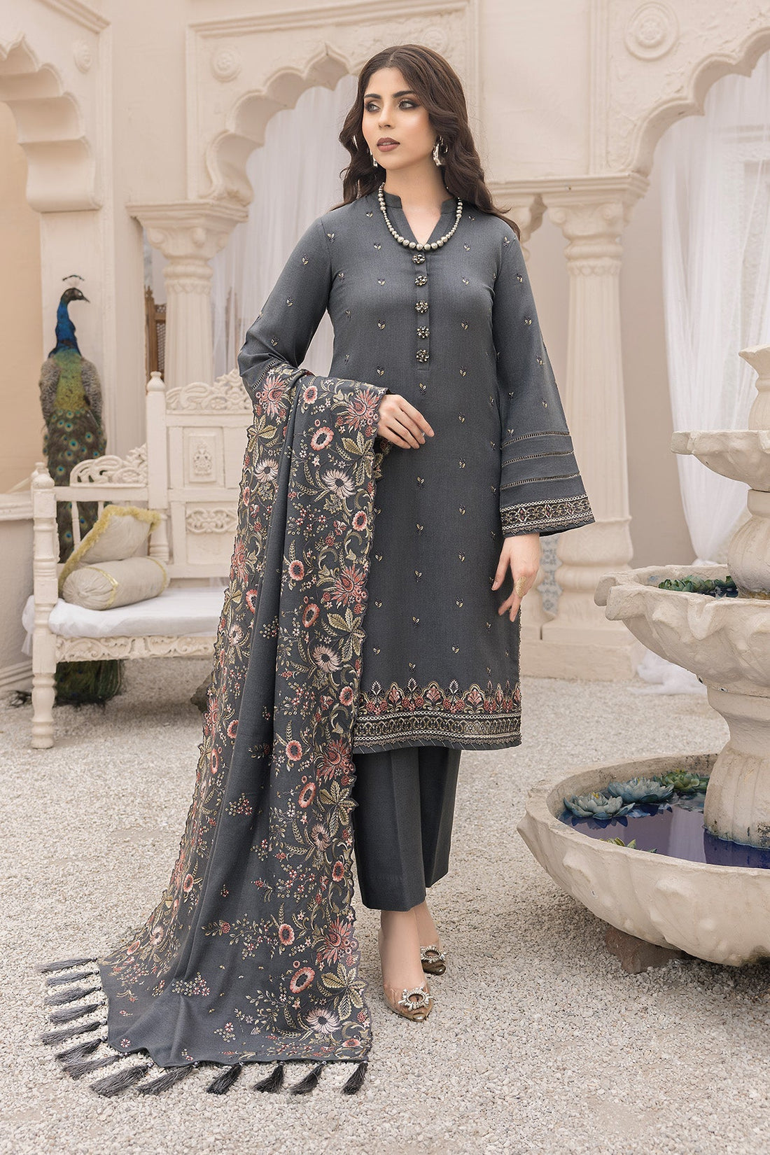 Imrozia Premium | Bella Winter Pret | I.P-87 Siren by Imrozia Premium - Designer Dress - Type: Ladies Clothes - Available at Libayah - 100% Original