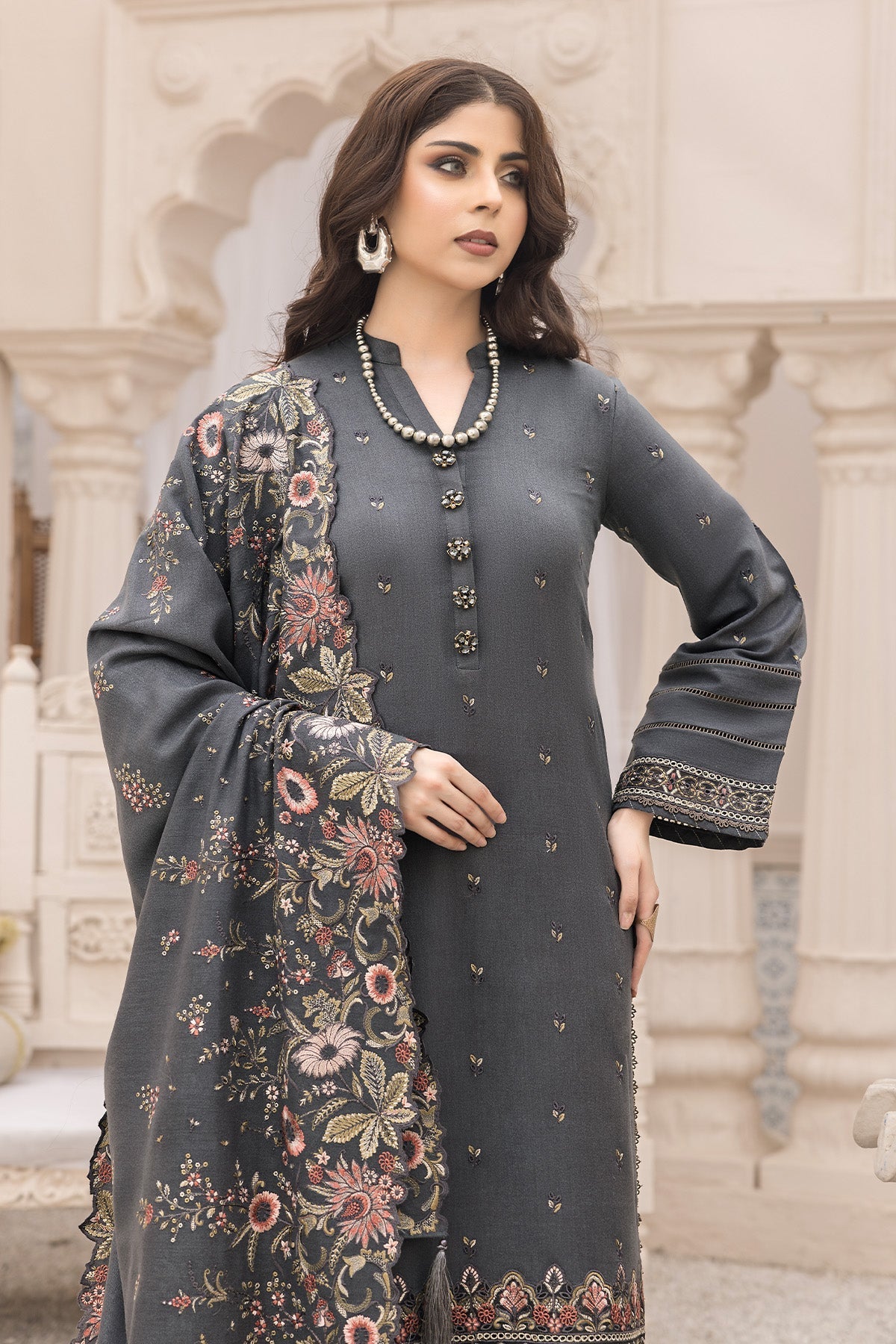 Imrozia Premium | Bella Winter Pret | I.P-87 Siren by Imrozia Premium - Designer Dress - Type: Ladies Clothes - Available at Libayah - 100% Original