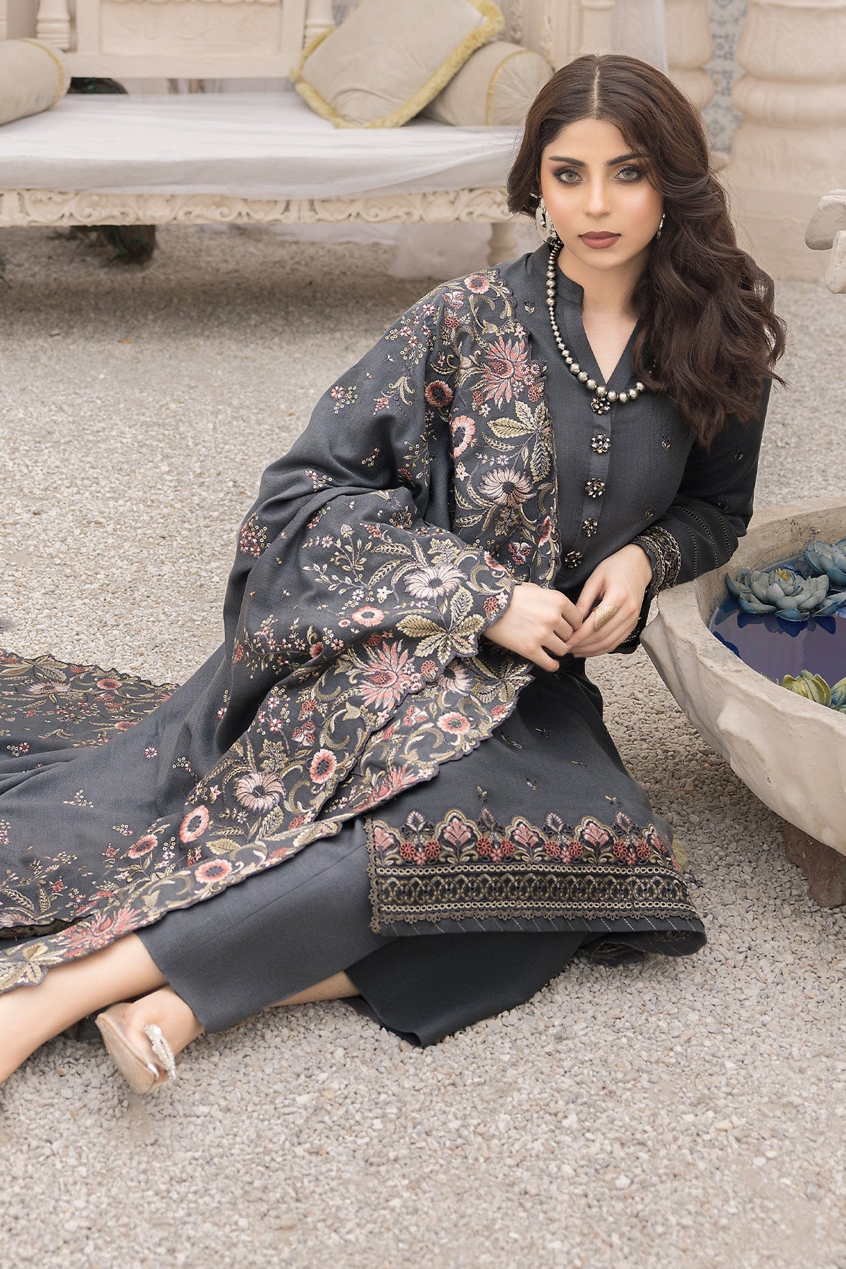 Imrozia Premium | Bella Winter Pret | I.P-87 Siren by Imrozia Premium - Designer Dress - Type: Ladies Clothes - Available at Libayah - 100% Original