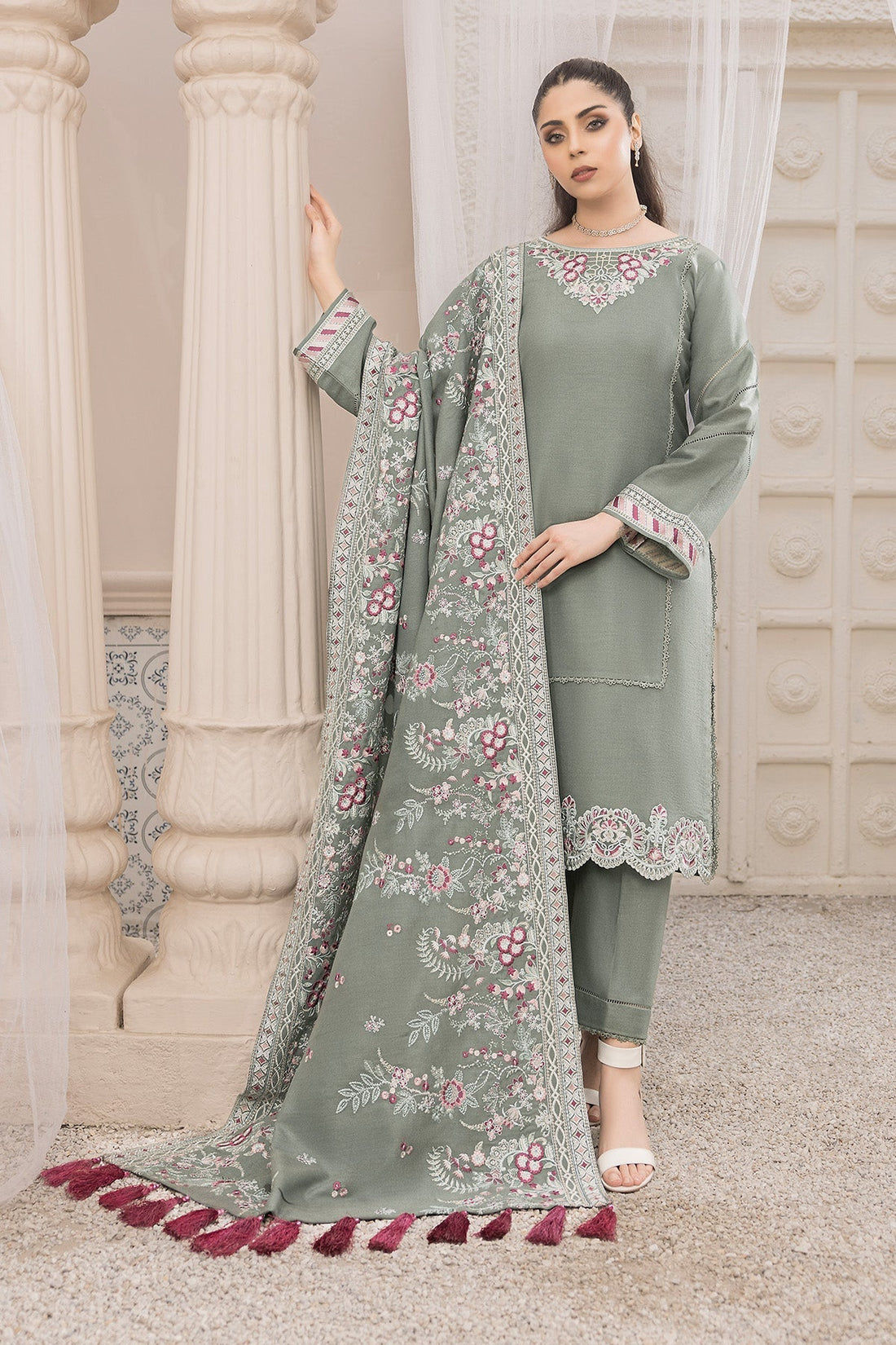 Imrozia Premium | Bella Winter Pret | I.P-90 Reve by Imrozia Premium - Designer Dress - Type: Ladies Clothes - Available at Libayah - 100% Original