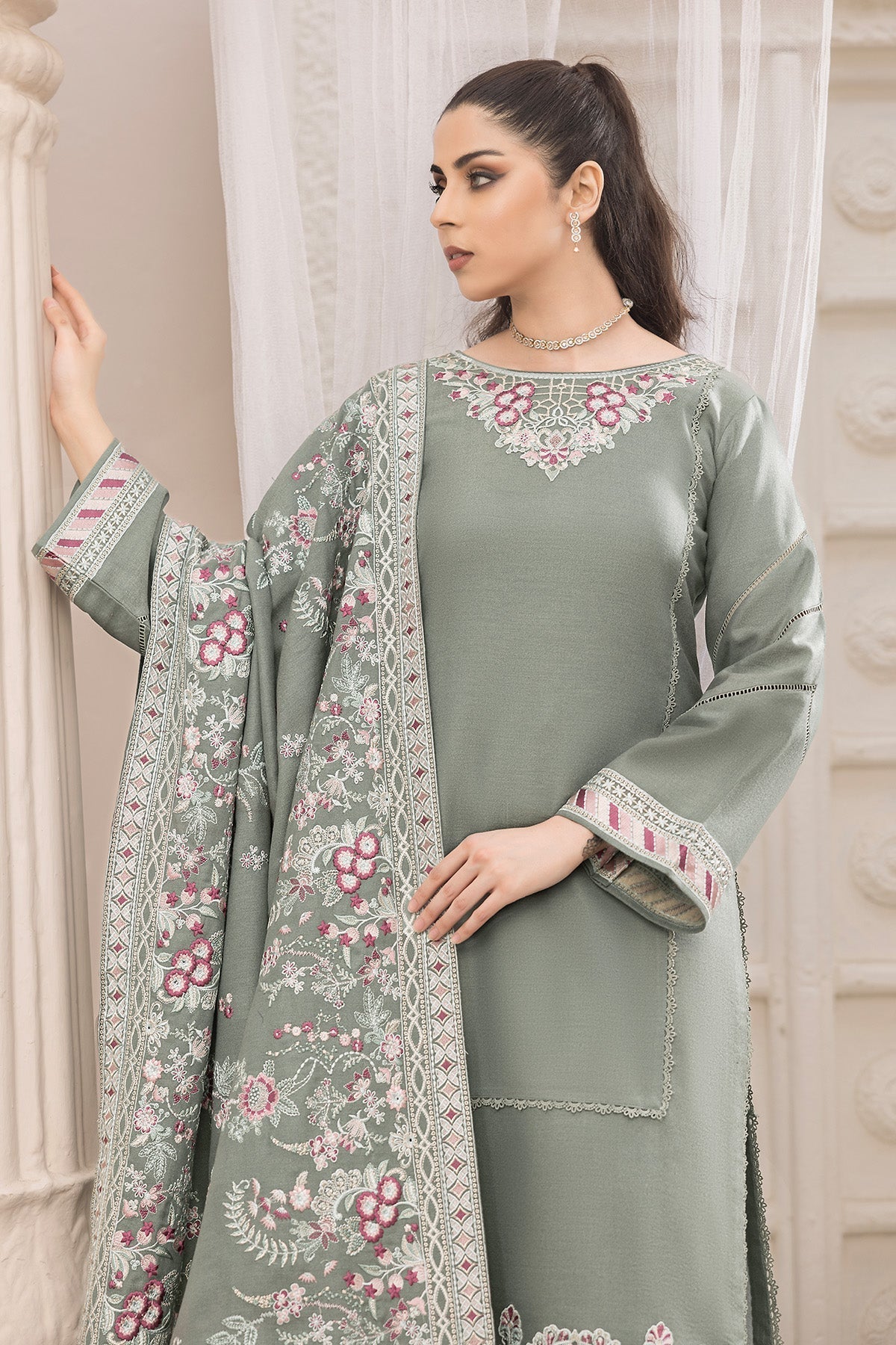 Imrozia Premium | Bella Winter Pret | I.P-90 Reve by Imrozia Premium - Designer Dress - Type: Ladies Clothes - Available at Libayah - 100% Original