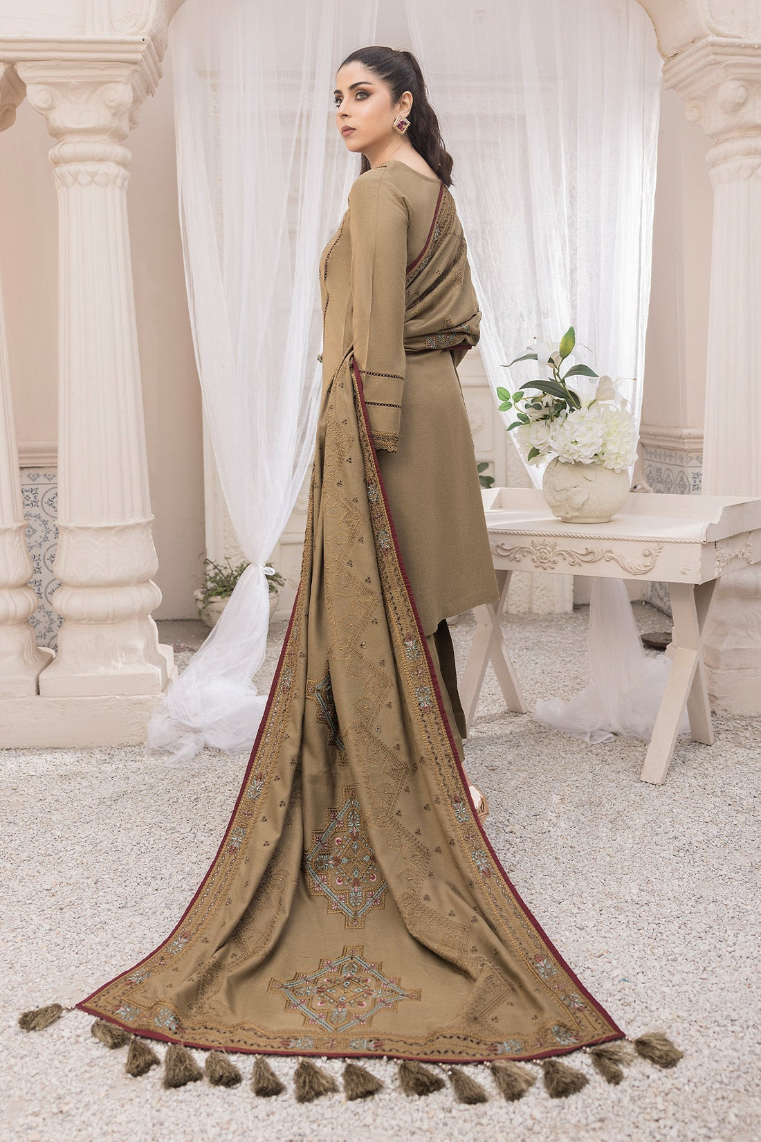 Imrozia Premium | Bella Winter Pret | I.P-91 Coeur by Imrozia Premium - Designer Dress - Type: Ladies Clothes - Available at Libayah - 100% Original