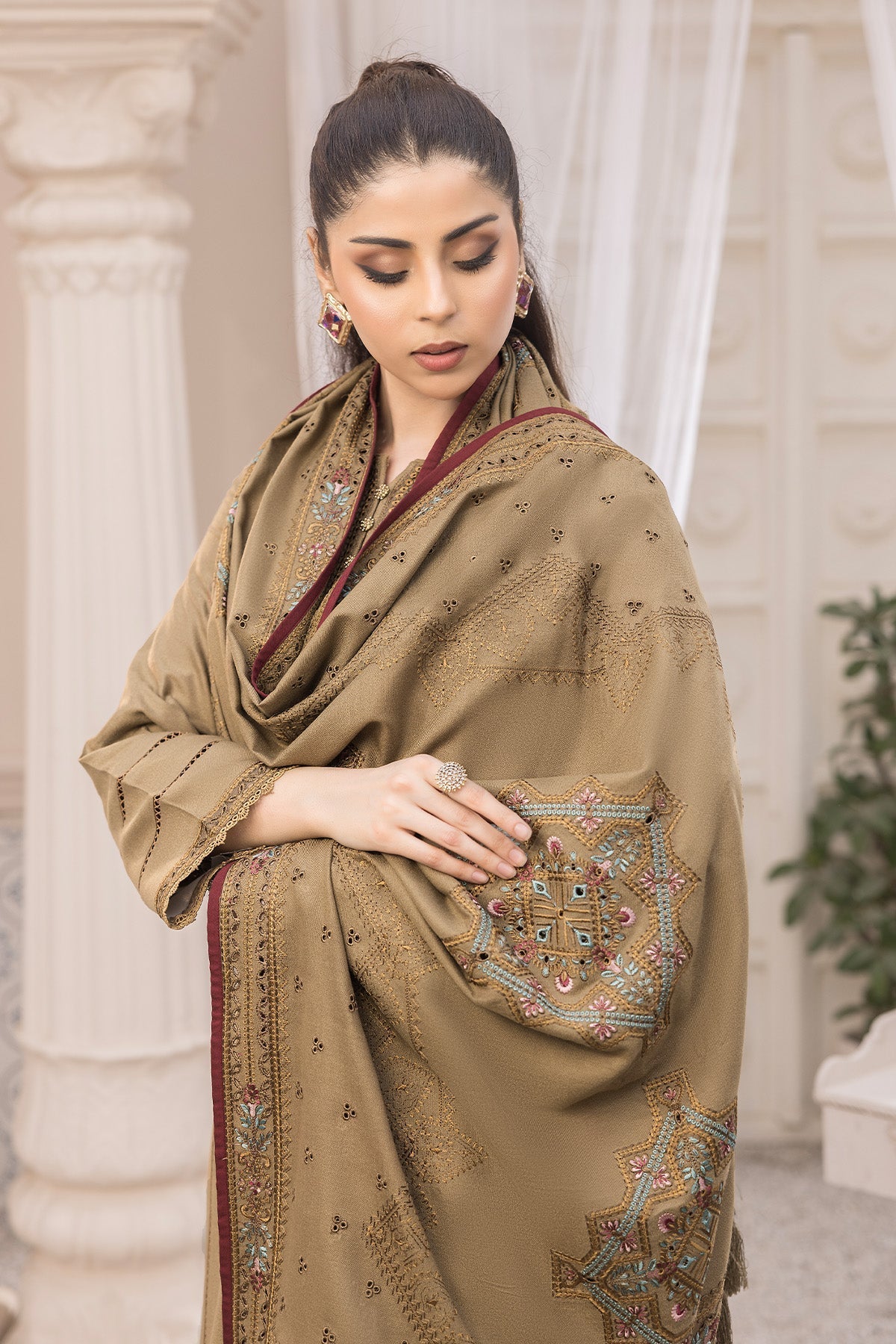 Imrozia Premium | Bella Winter Pret | I.P-91 Coeur by Imrozia Premium - Designer Dress - Type: Ladies Clothes - Available at Libayah - 100% Original